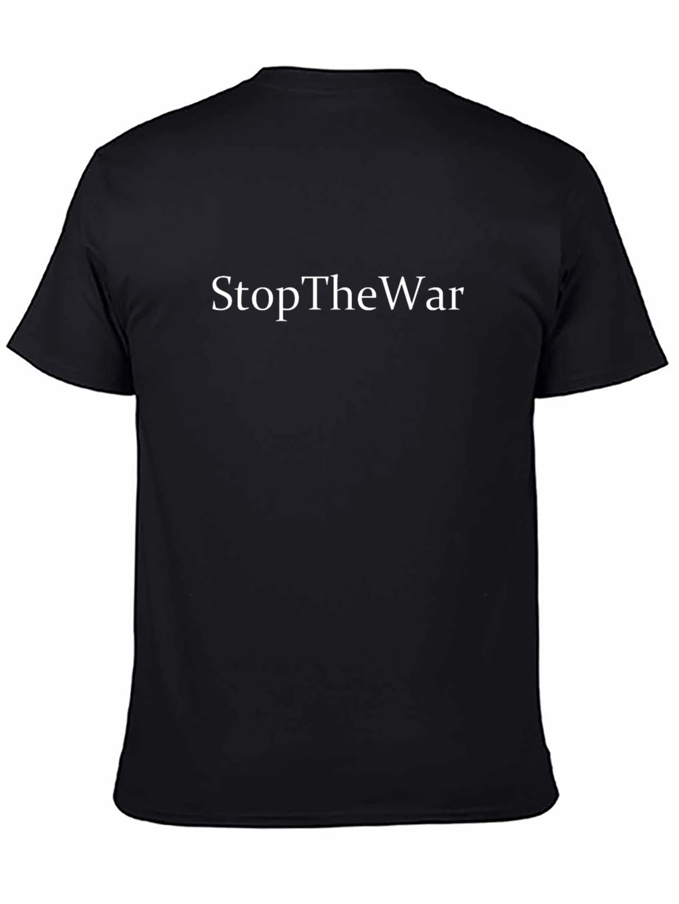 StopTheWar Graphic Tee - Classic Black T-Shirt