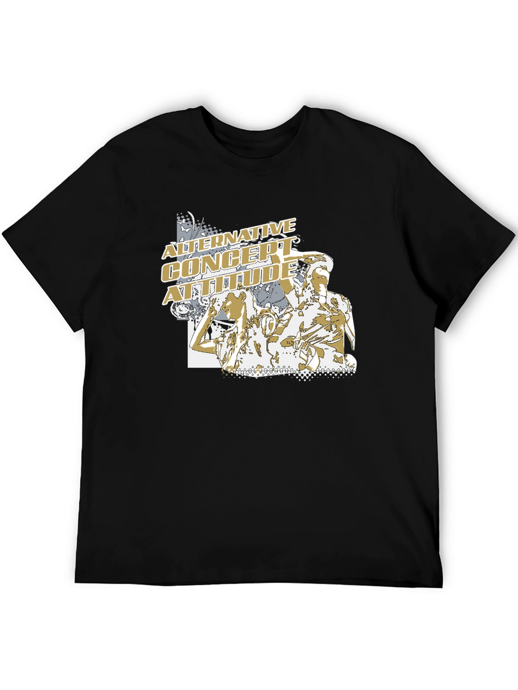 Alternative Concert Attitude Graphic T-Shirt