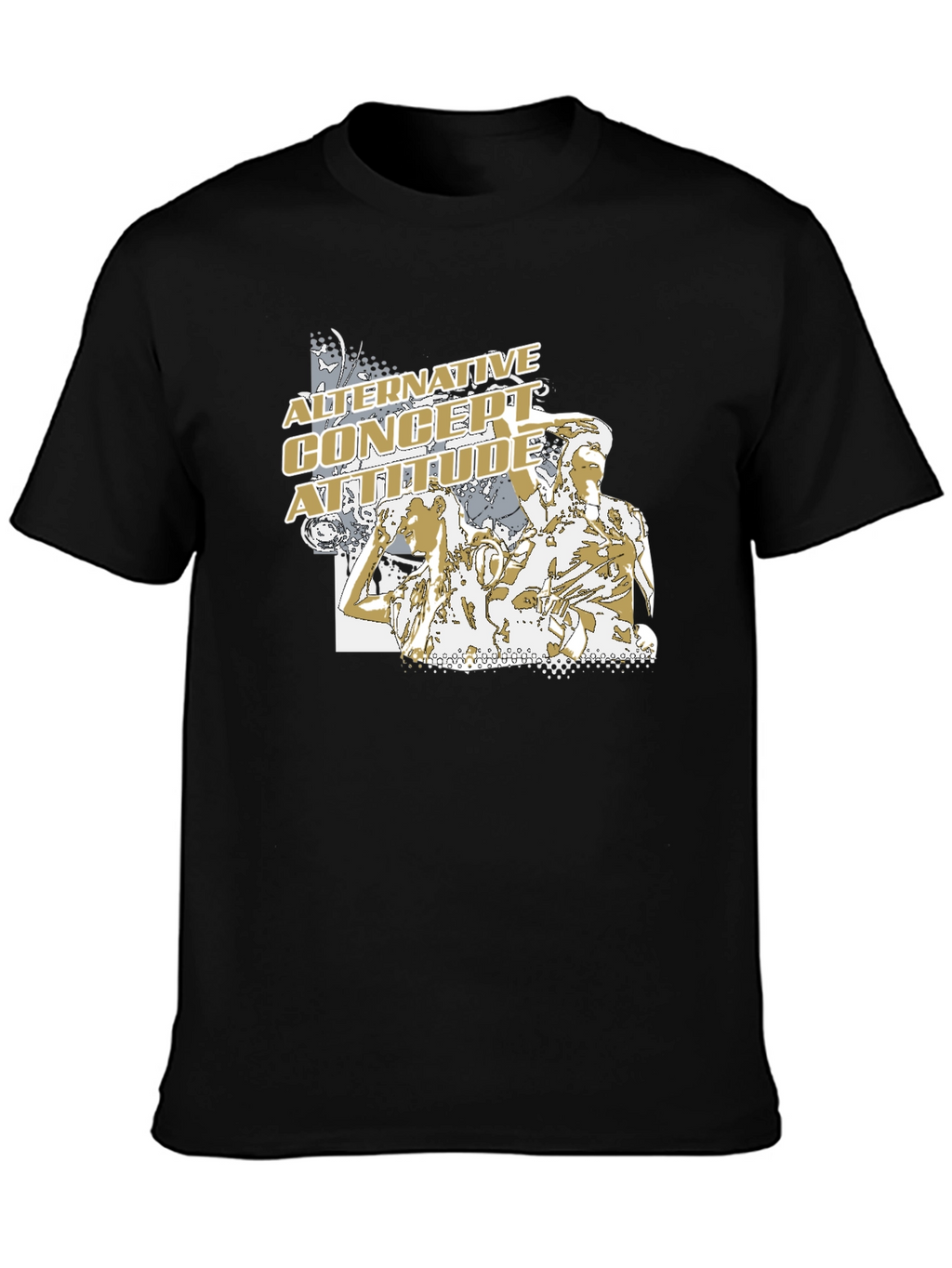 Alternative Concert Attitude Graphic T-Shirt
