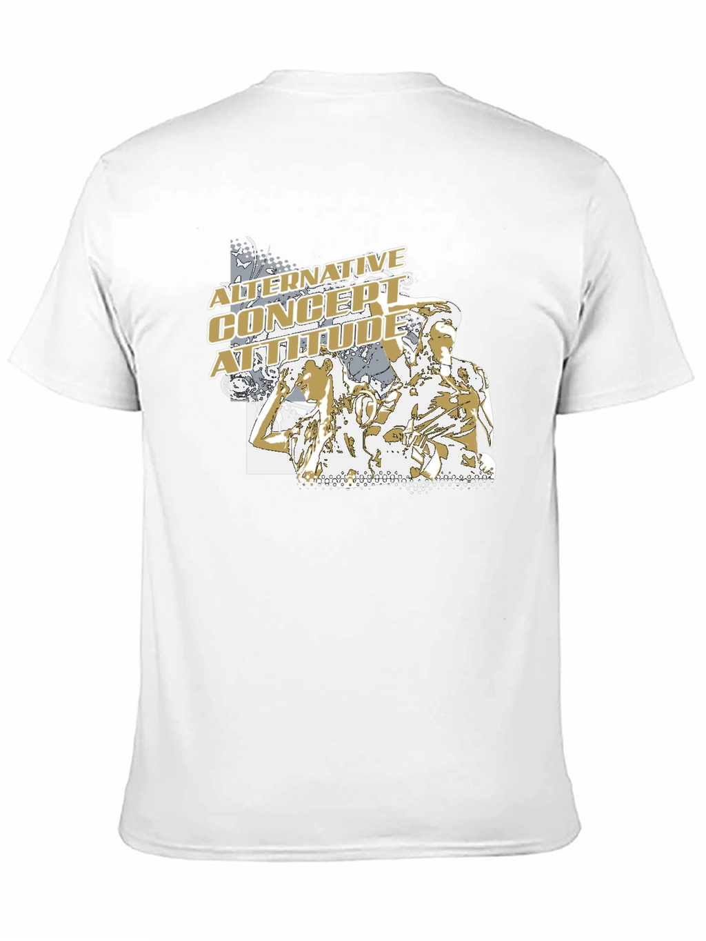 Alternative Concert Attitude Graphic T-Shirt