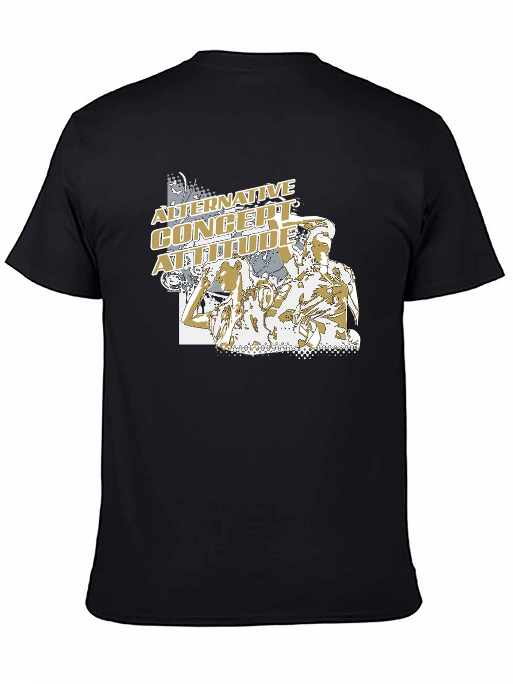 Alternative Concert Attitude Graphic T-Shirt