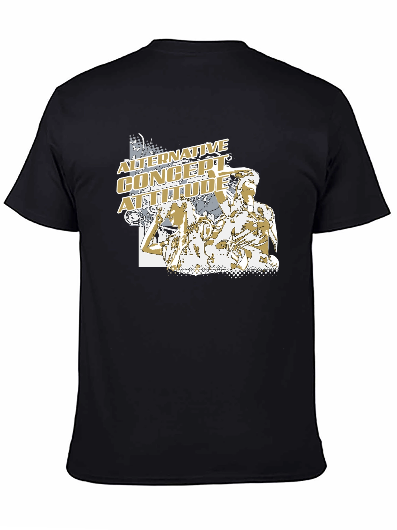 Alternative Concert Attitude Graphic T-Shirt