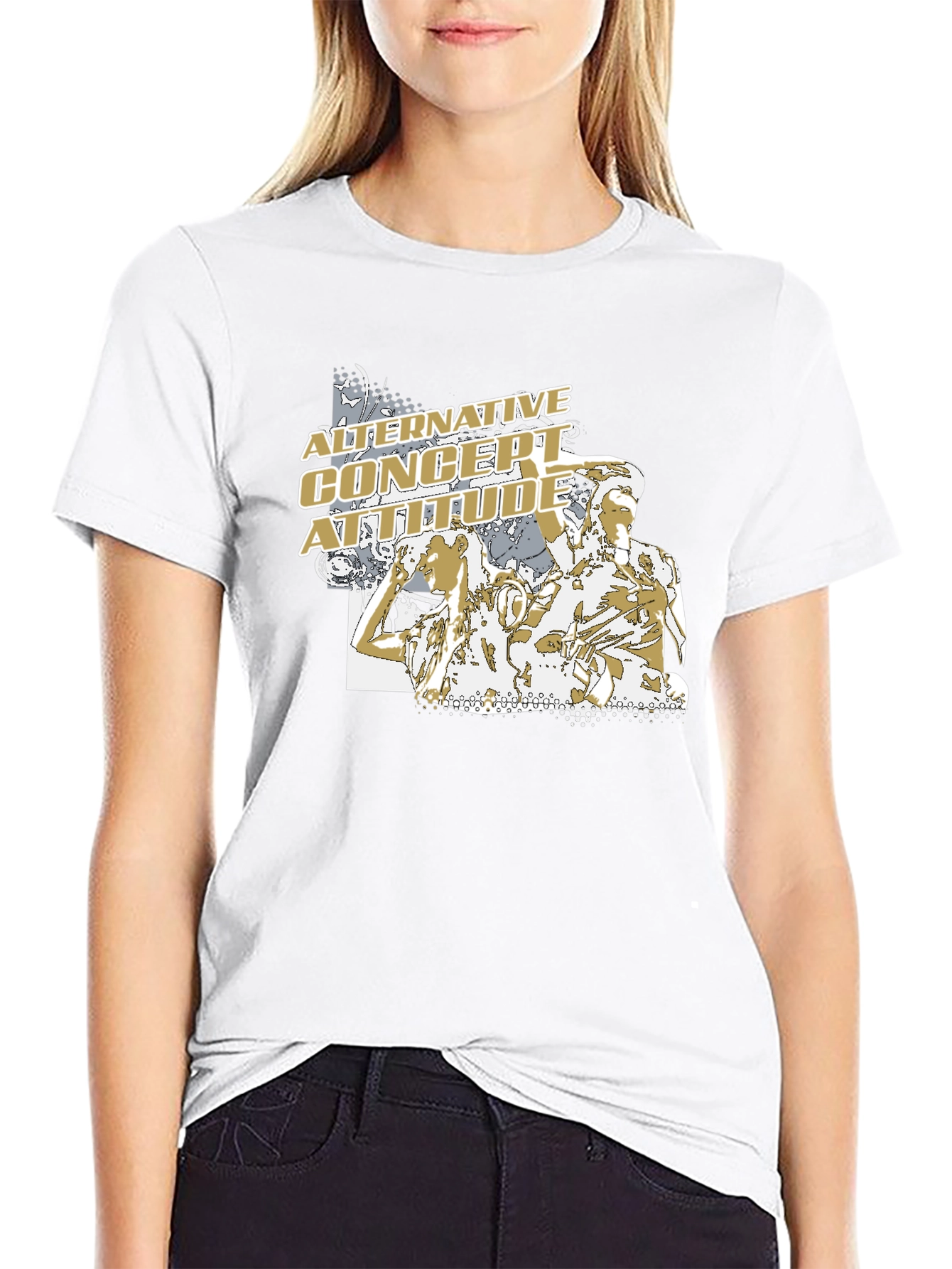 Alternative Concert Attitude Graphic T-Shirt
