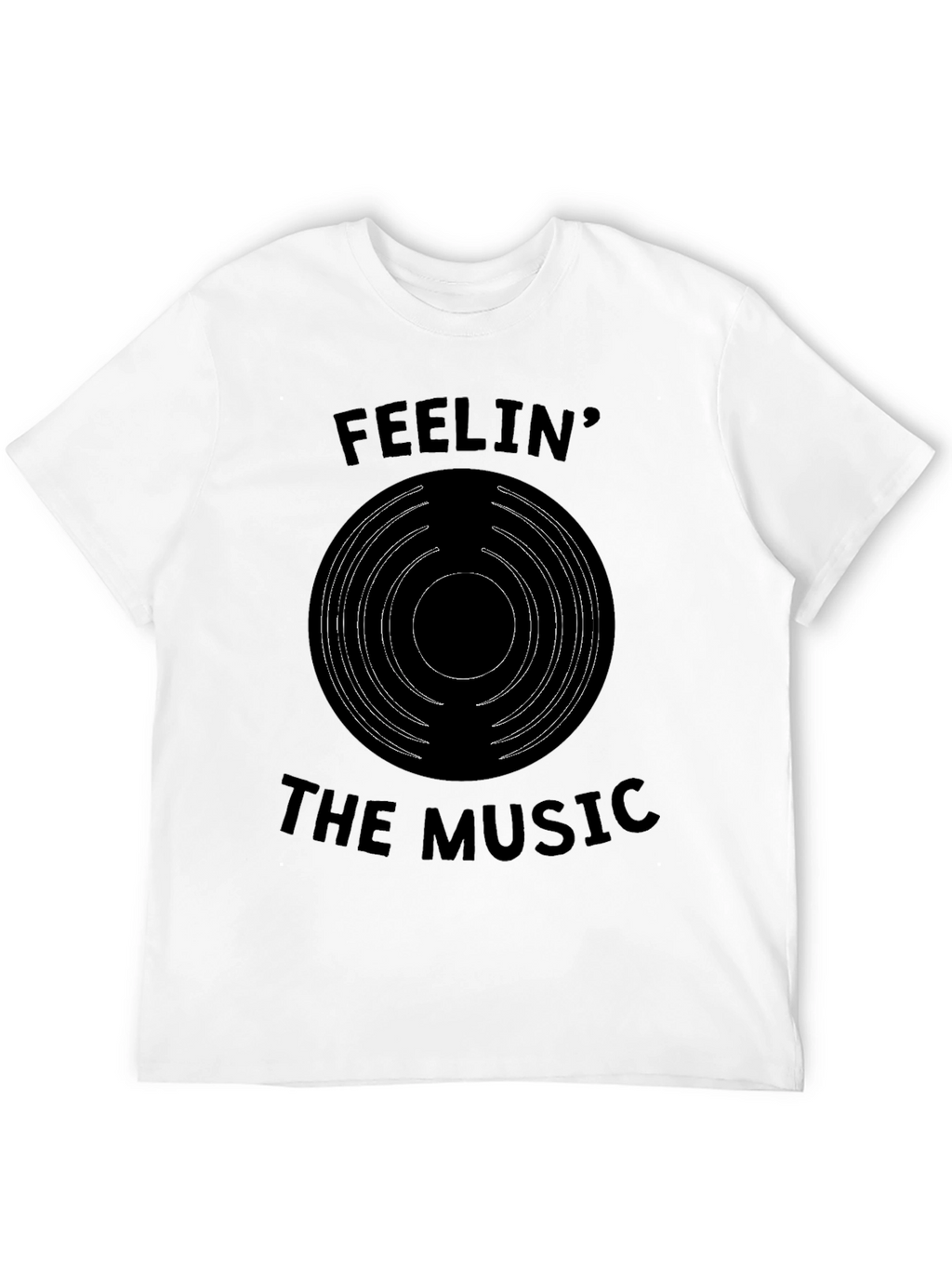 Feelin The Music Graphic T-Shirt