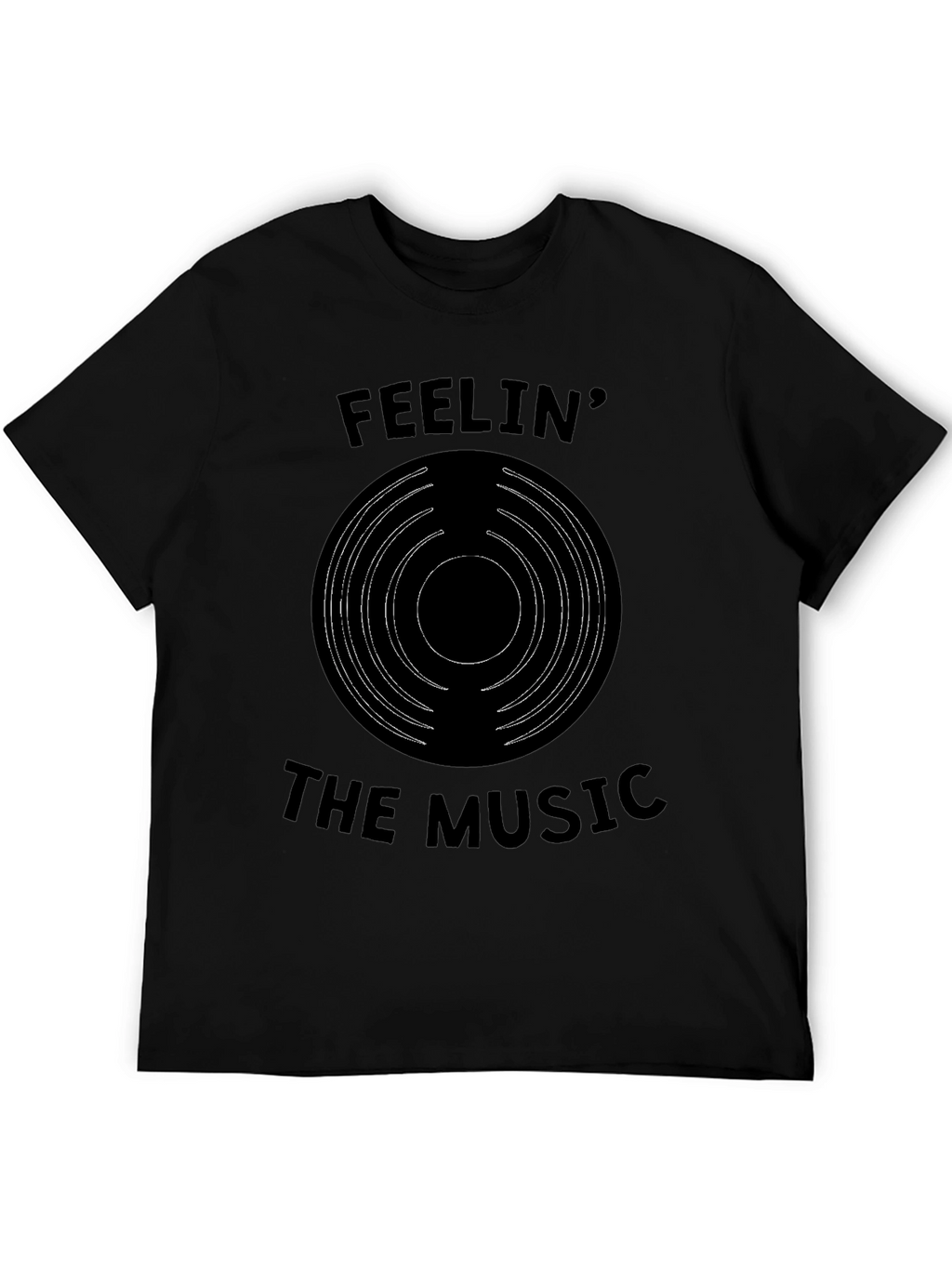 Feelin The Music Graphic T-Shirt