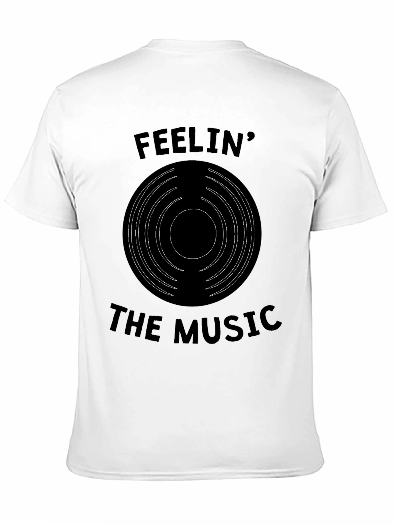 Feelin The Music Graphic T-Shirt