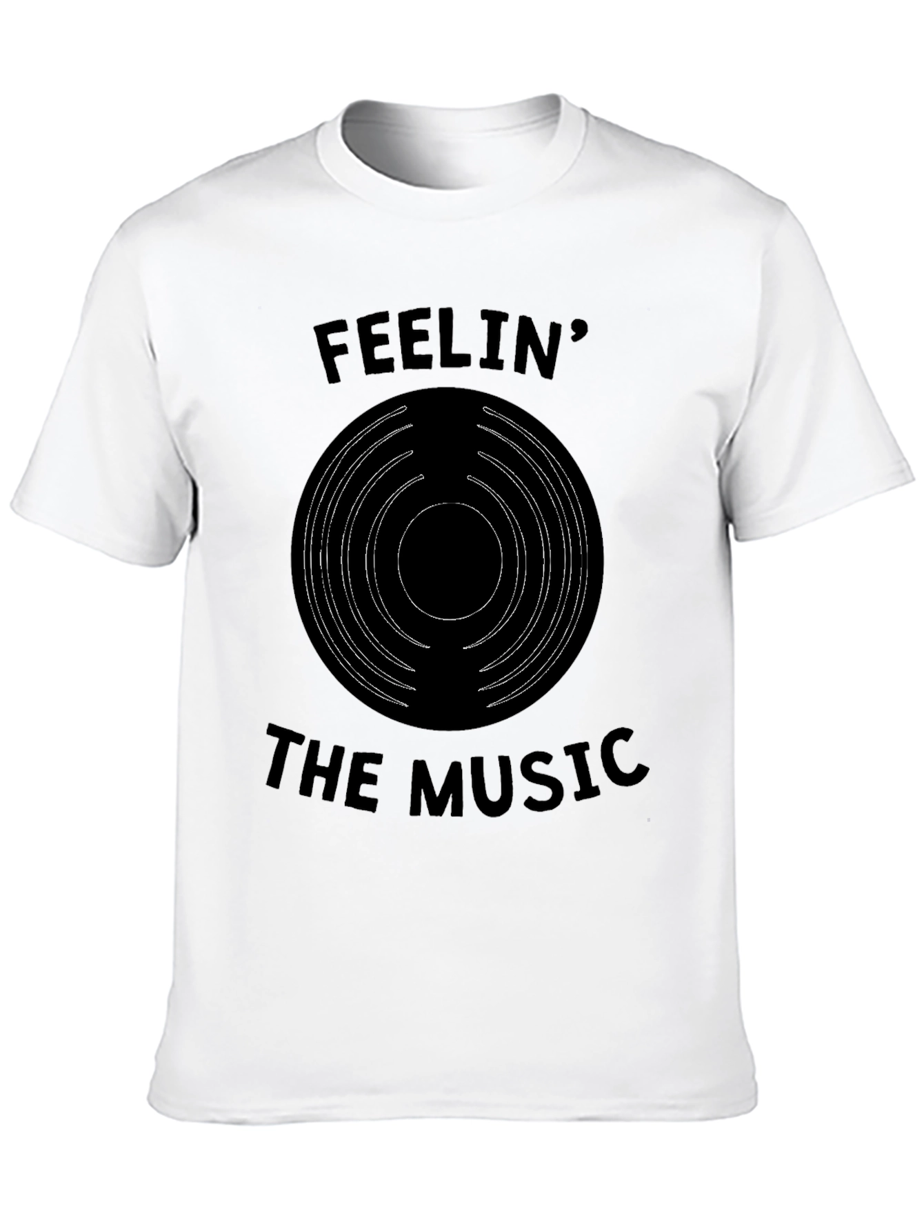 Feelin The Music Graphic T-Shirt