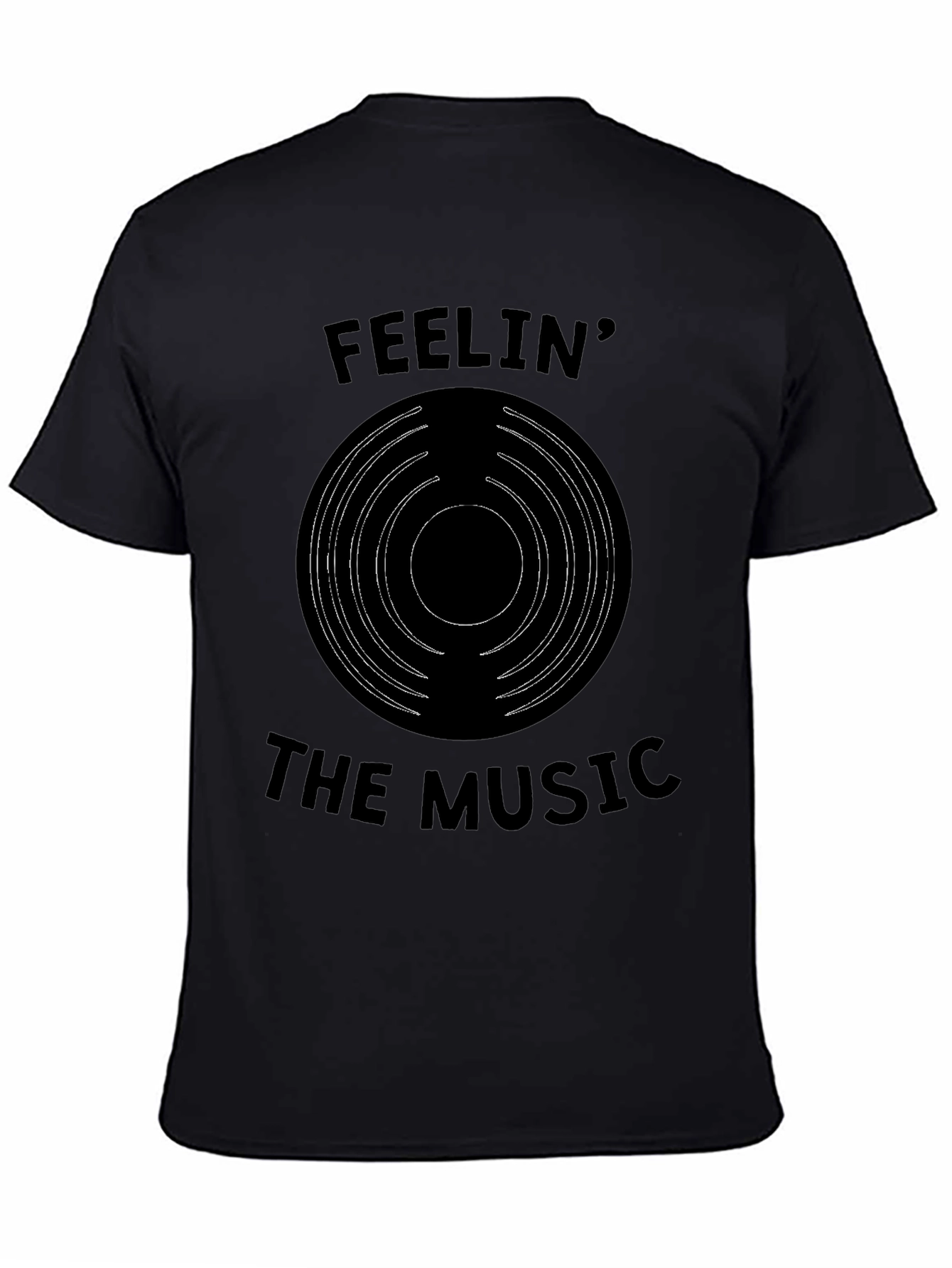 Feelin The Music Graphic T-Shirt