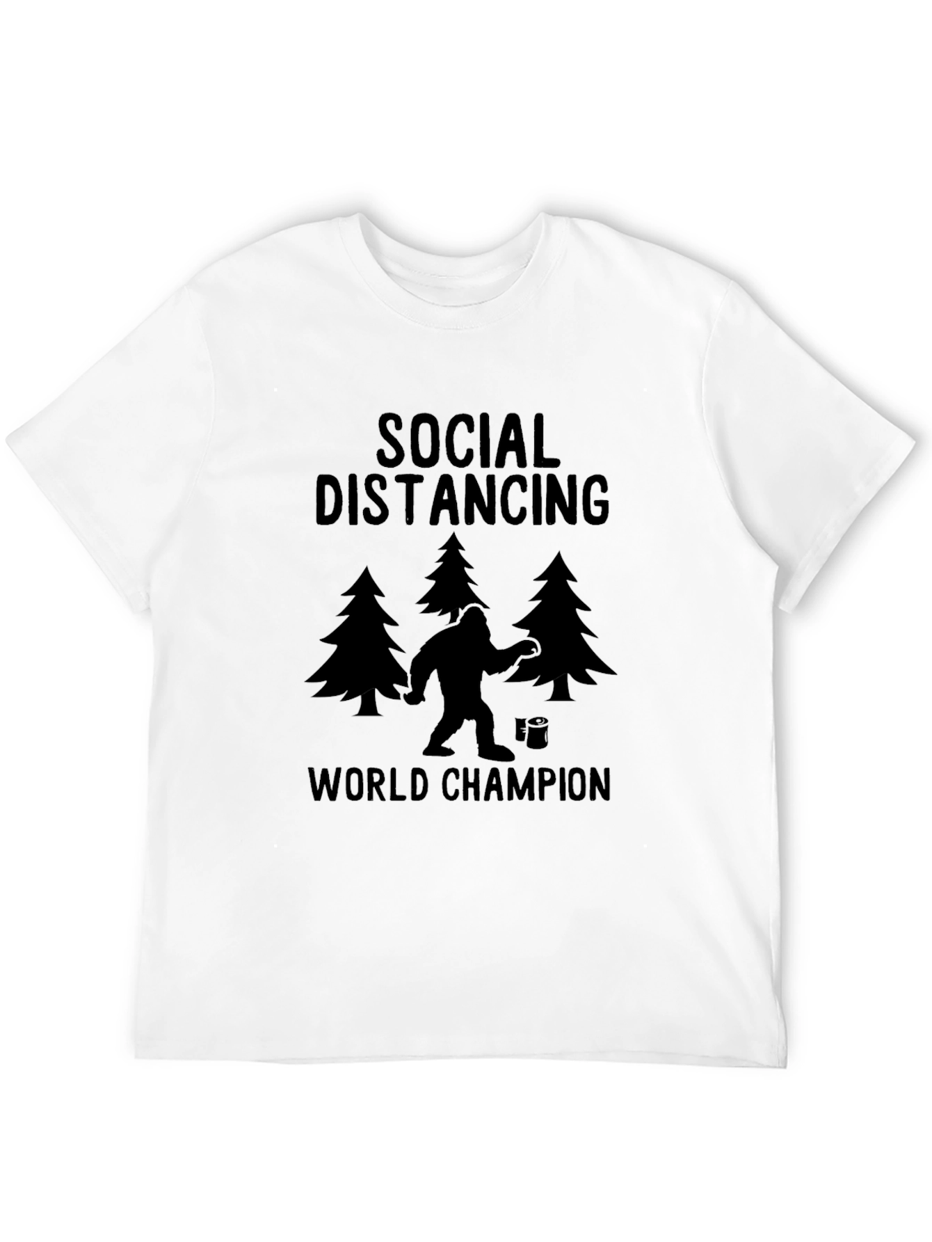 Social Distancing World Champion T-Shirt