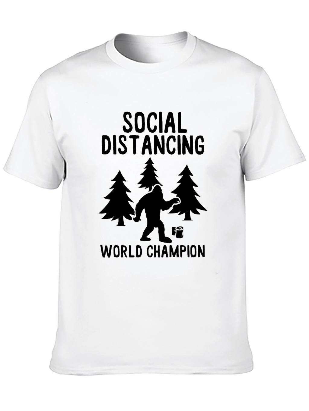 Social Distancing World Champion T-Shirt