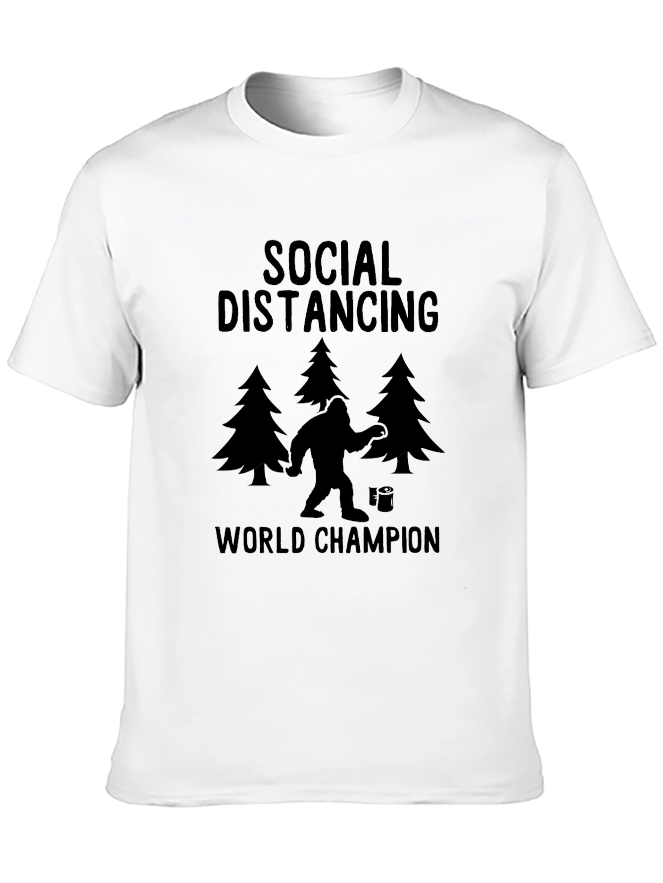 Social Distancing World Champion T-Shirt