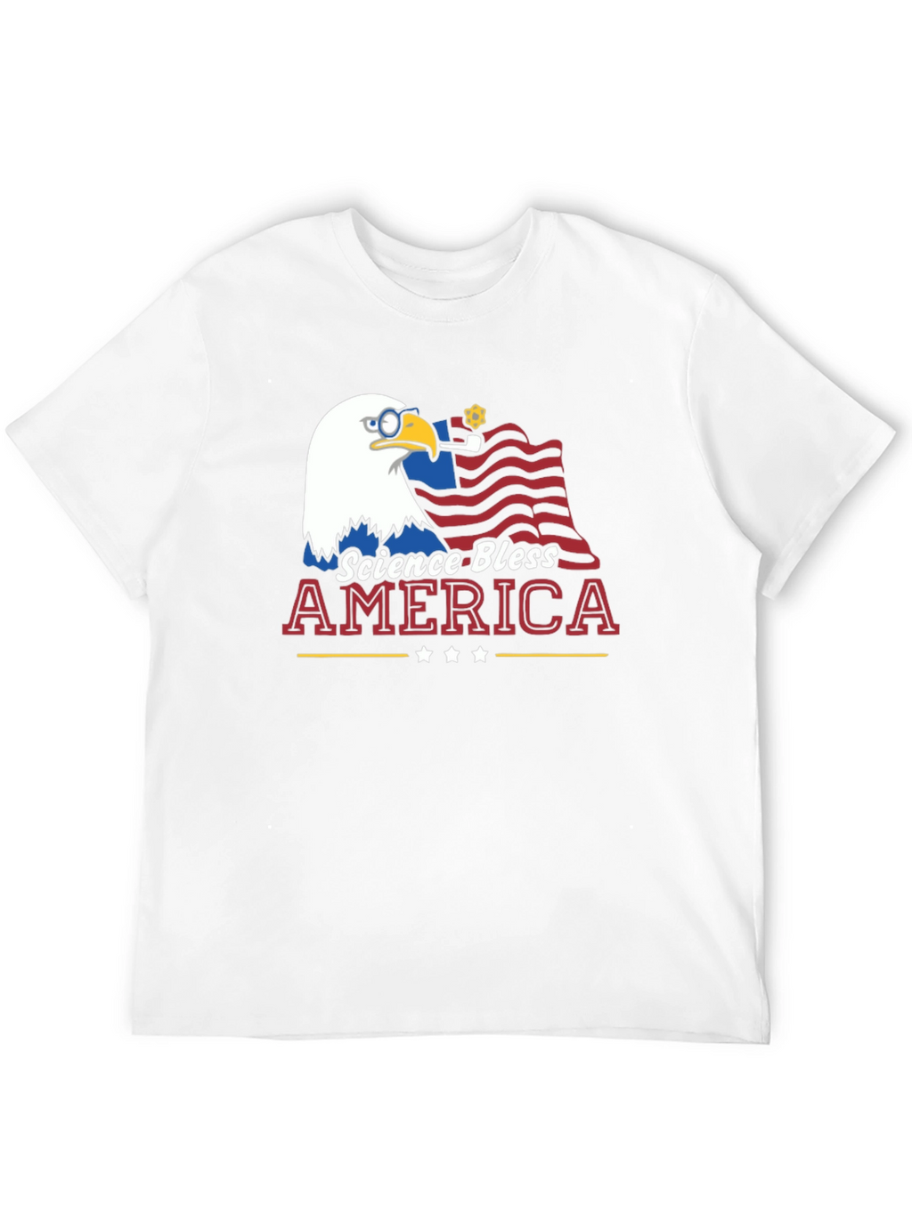 Science Bless America Graphic T-Shirt