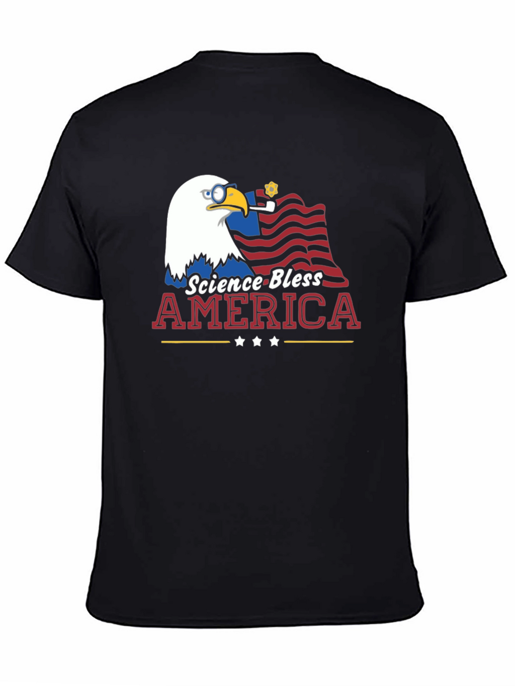 Science Bless America Graphic T-Shirt