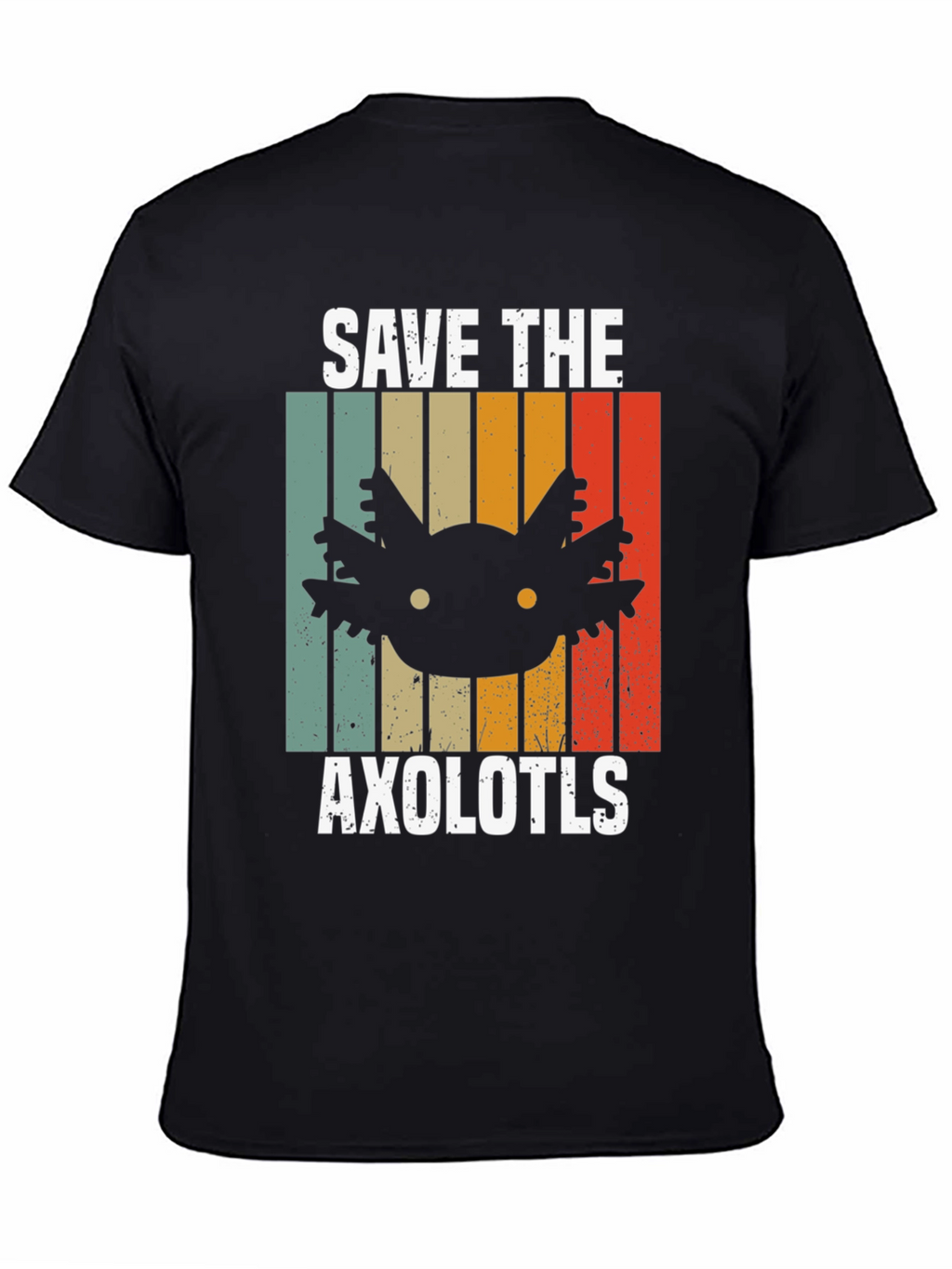 Save the Axolotls Retro T-Shirt - Unisex