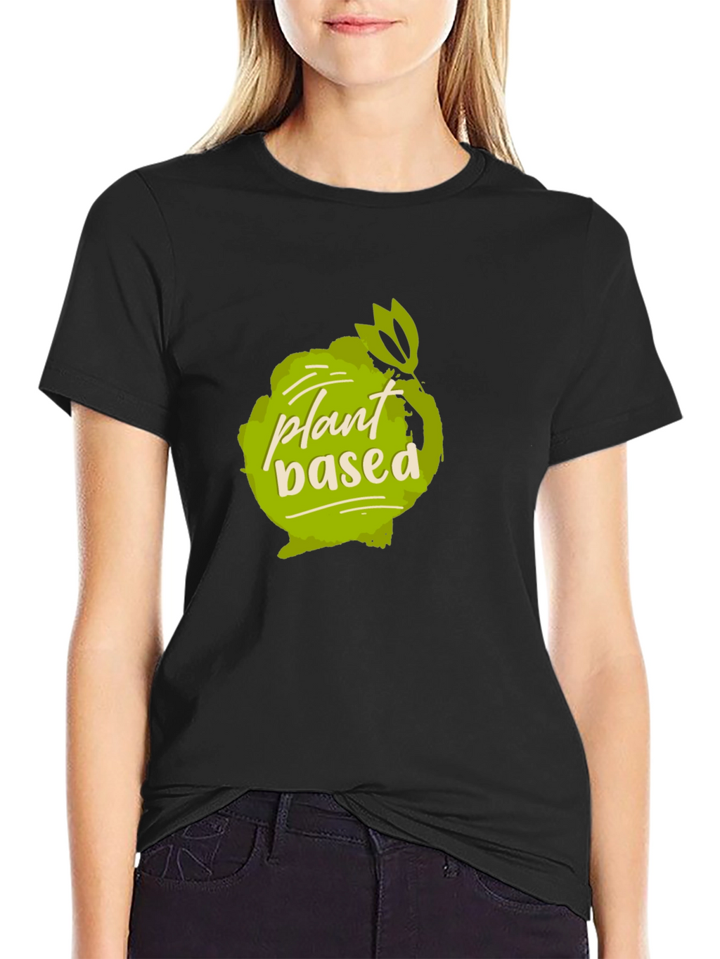 Plant Based Black T-Shirt