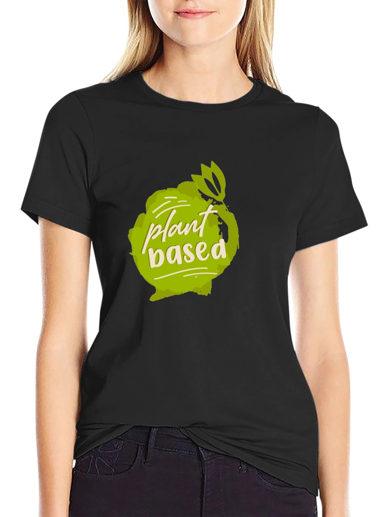 Plant Based Black T-Shirt