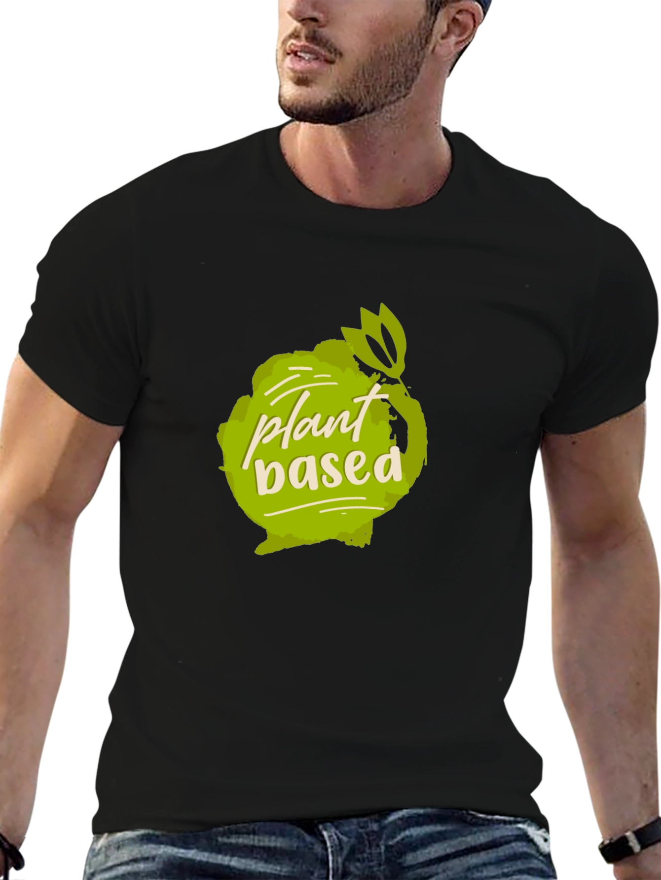 Plant Based Black T-Shirt