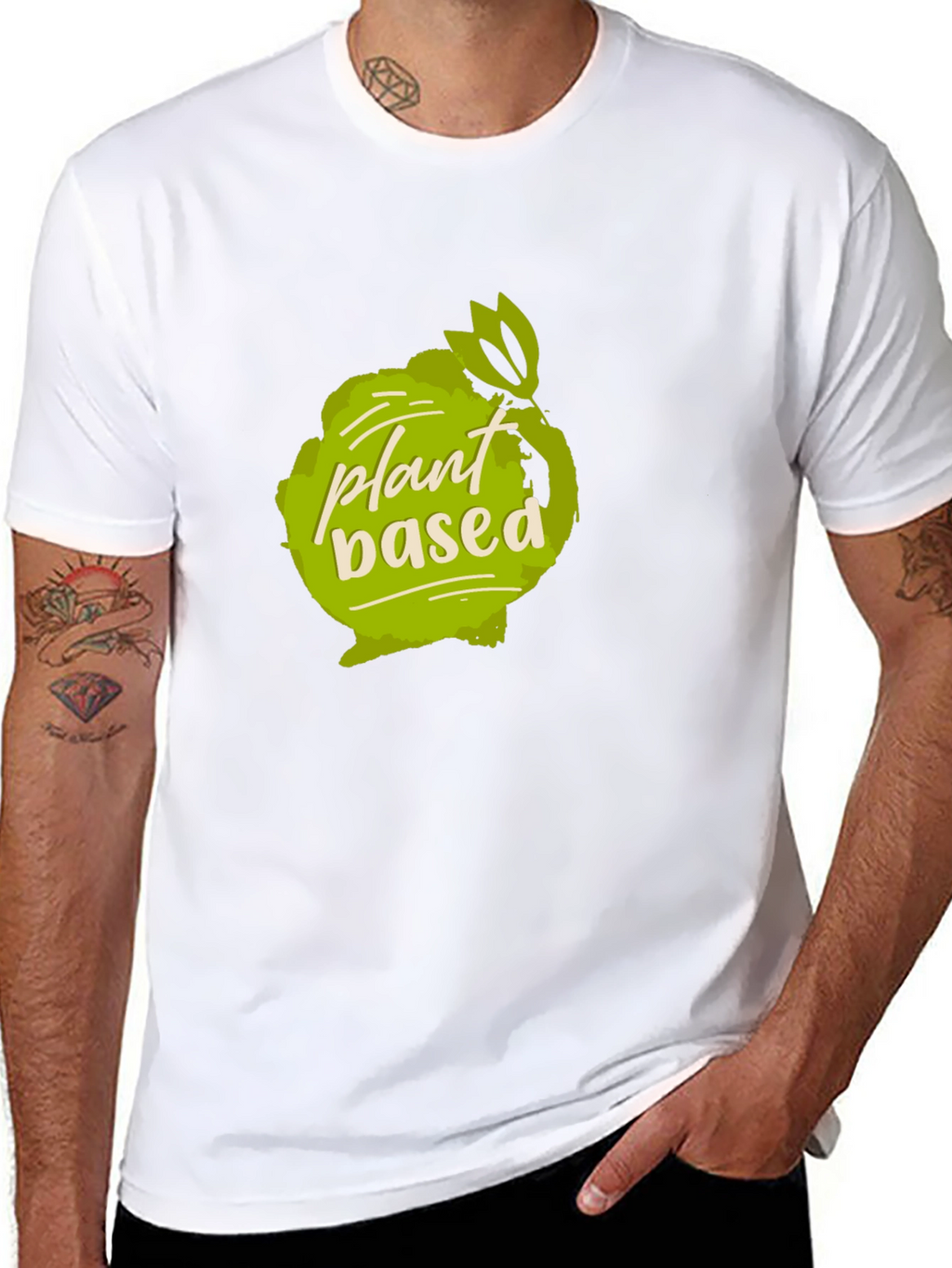 Plant Based Black T-Shirt