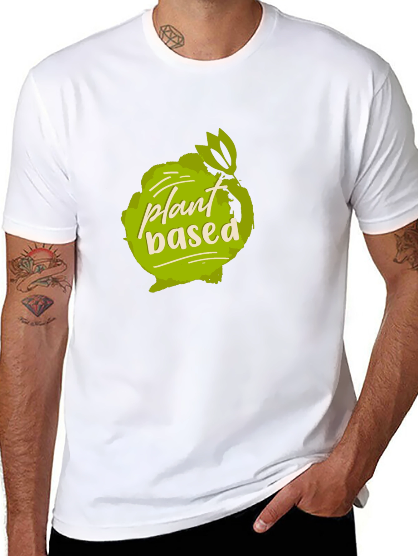 Plant Based Black T-Shirt