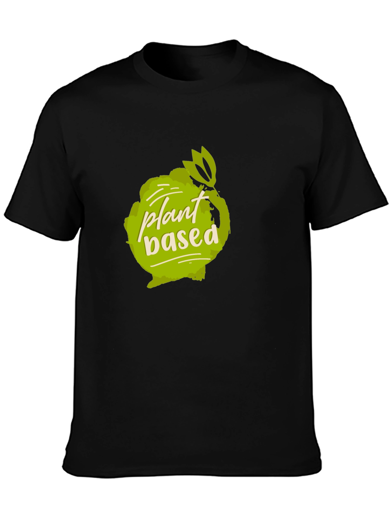 Plant Based Black T-Shirt