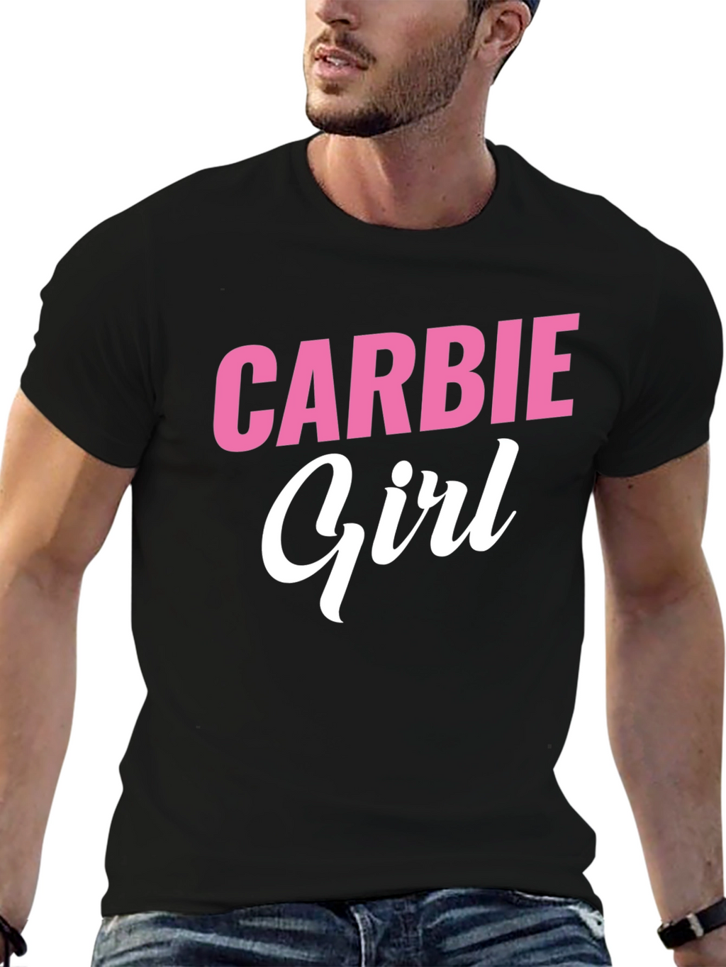 Carbie Girl Graphic Tee - Funny Womens T-Shirt
