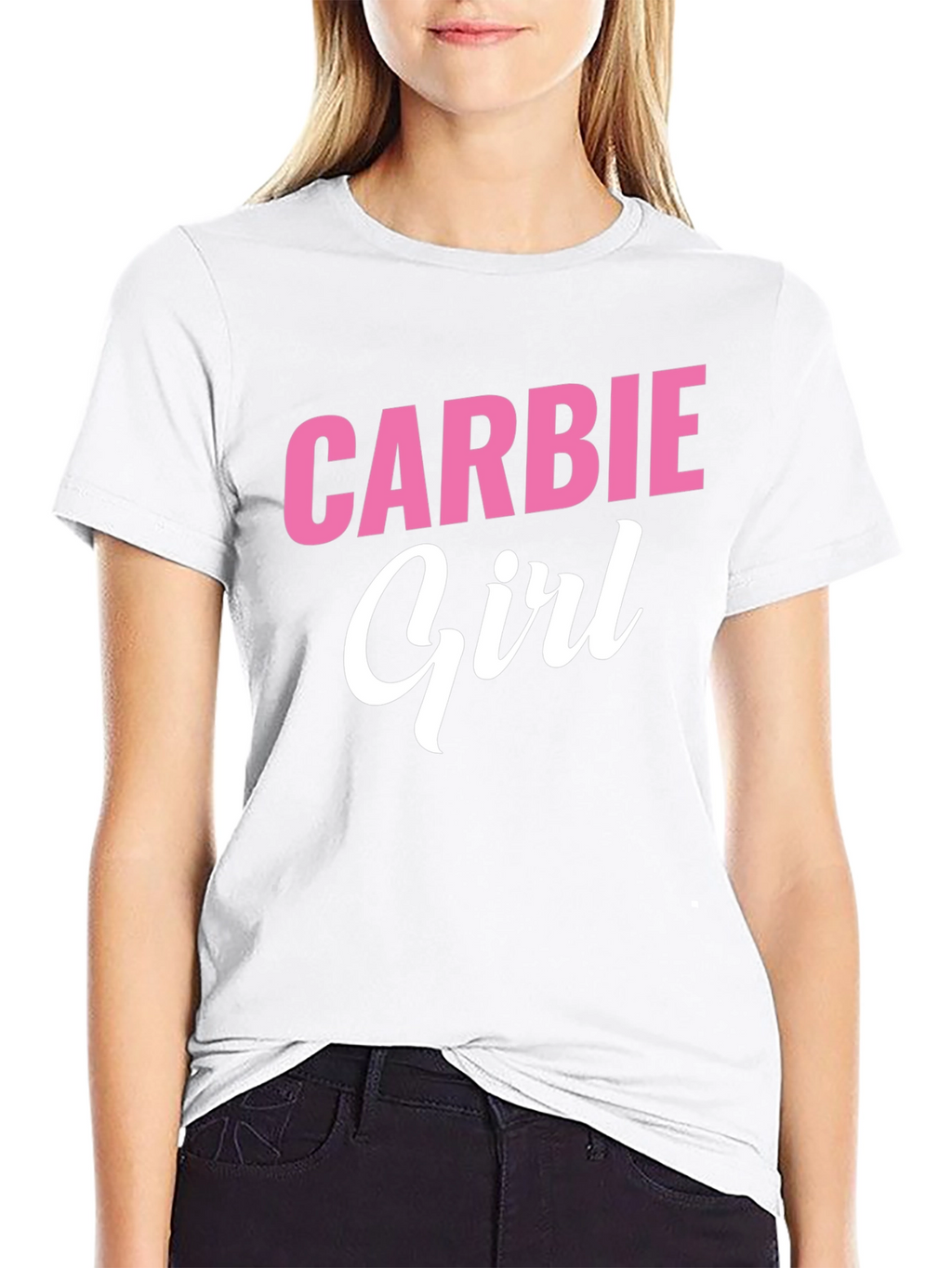 Carbie Girl Graphic Tee - Funny Womens T-Shirt