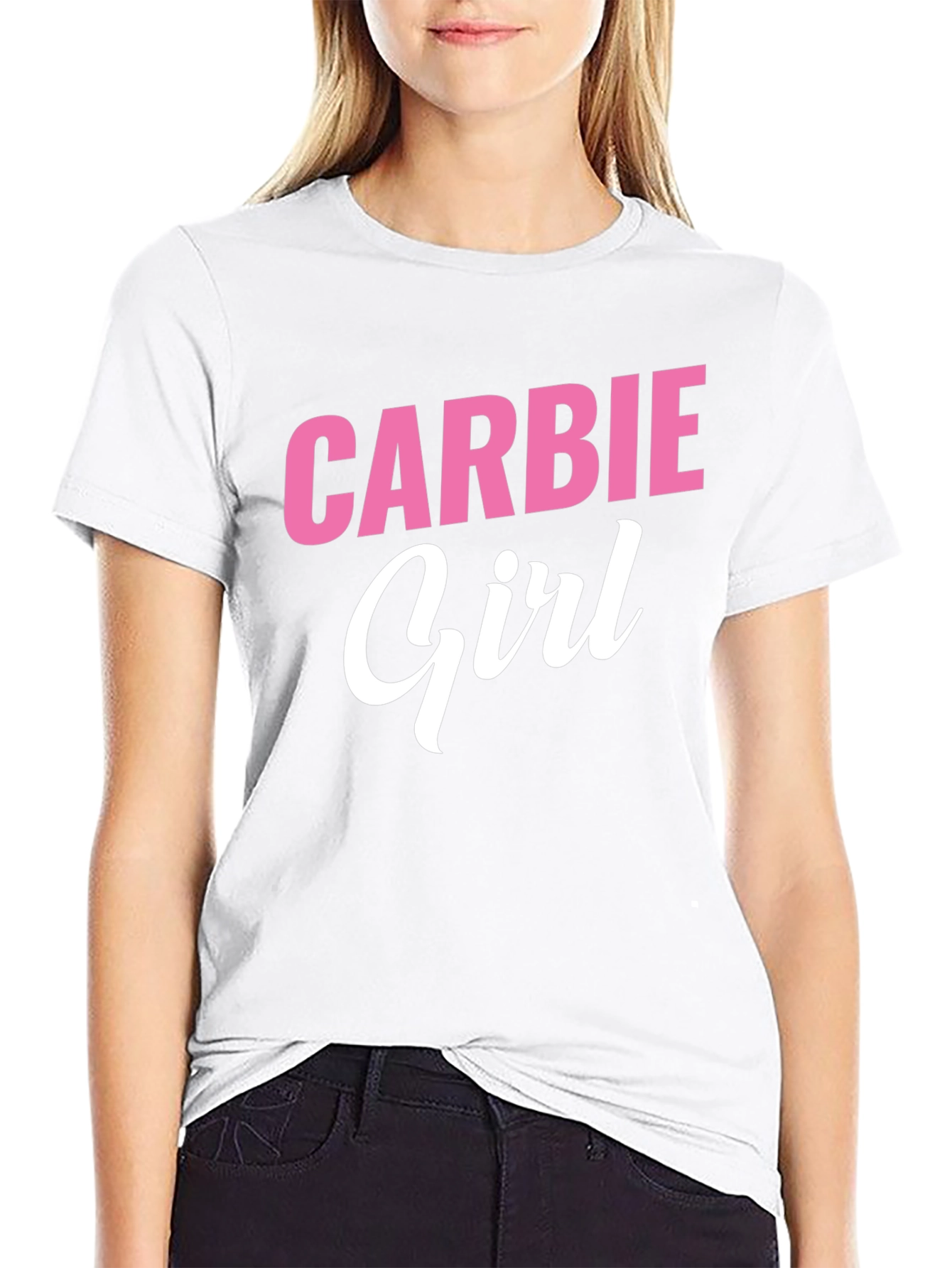 Carbie Girl Graphic Tee - Funny Womens T-Shirt