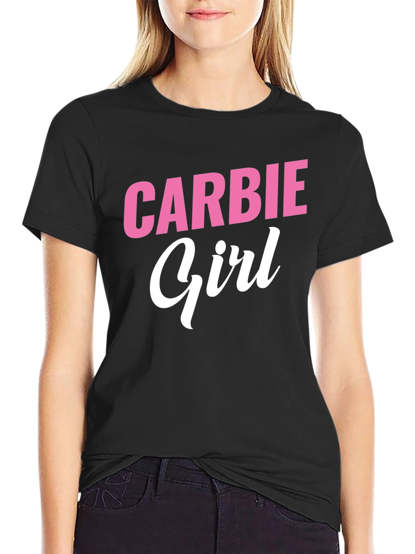 Carbie Girl Graphic Tee - Funny Womens T-Shirt