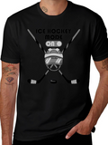 Ice Hockey Mode On Graphic Tee