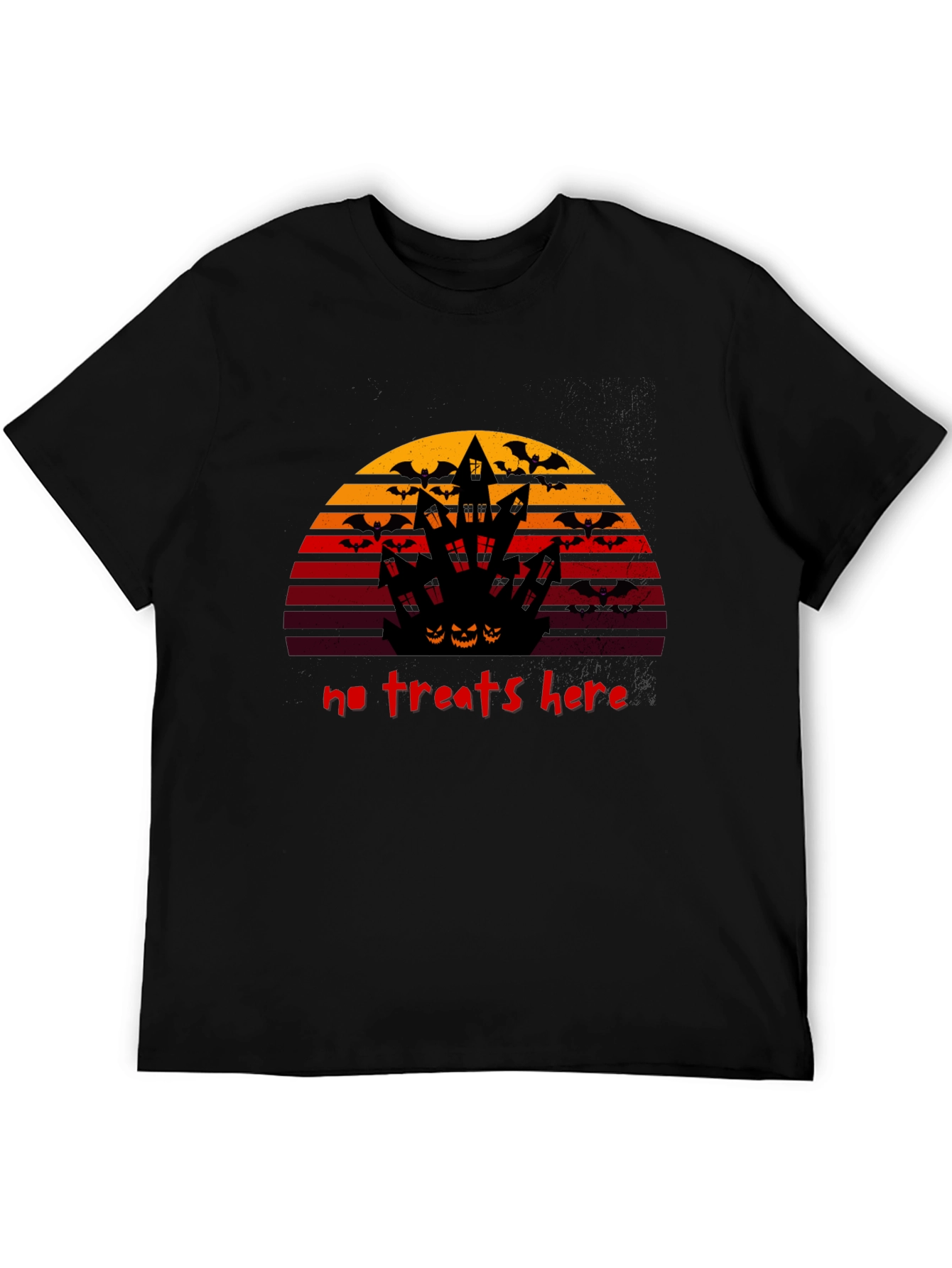 Halloween No Treats Here Graphic T-Shirt