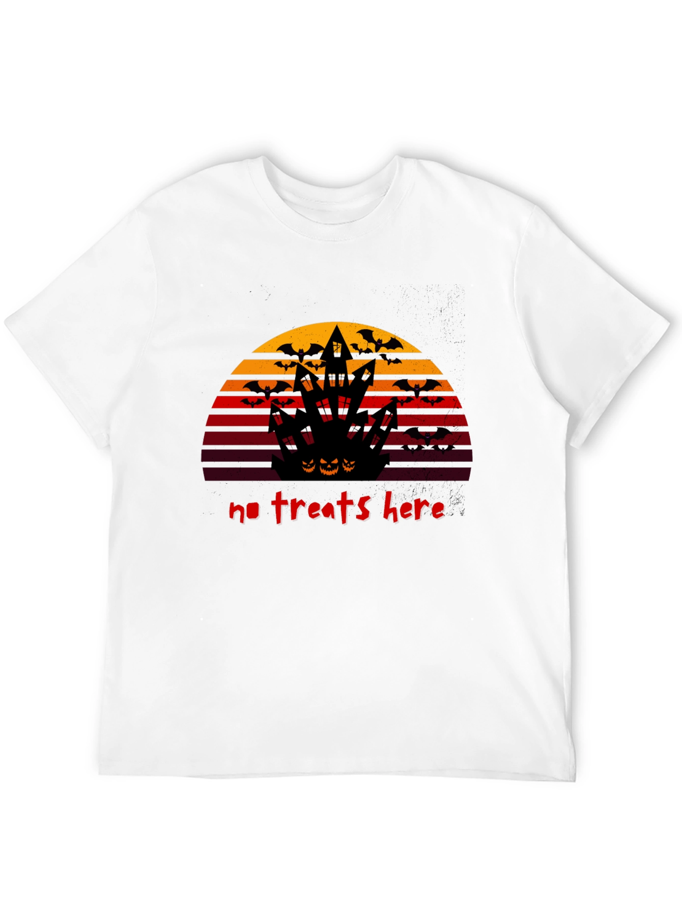 Halloween No Treats Here Graphic T-Shirt
