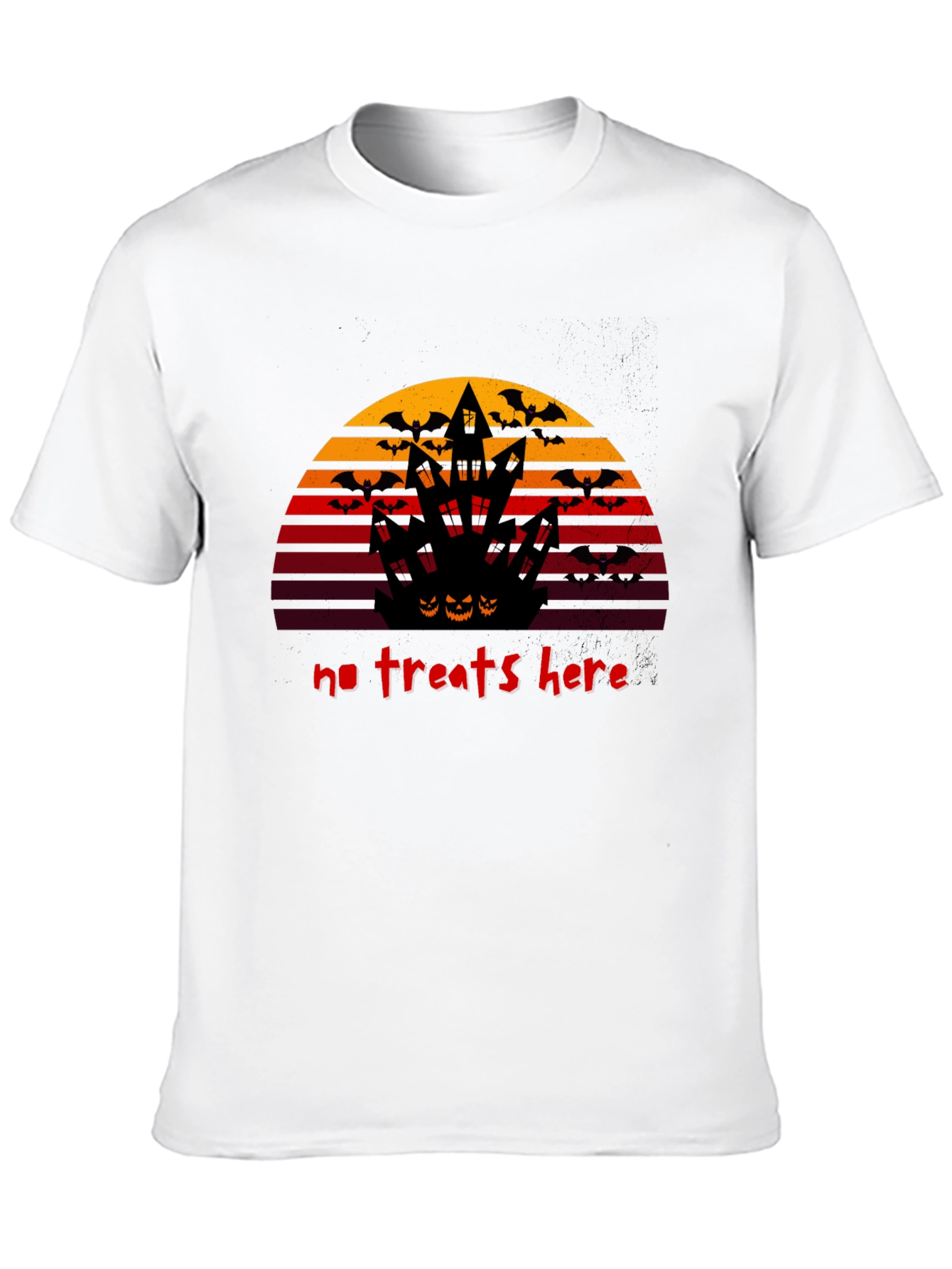 Halloween No Treats Here Graphic T-Shirt