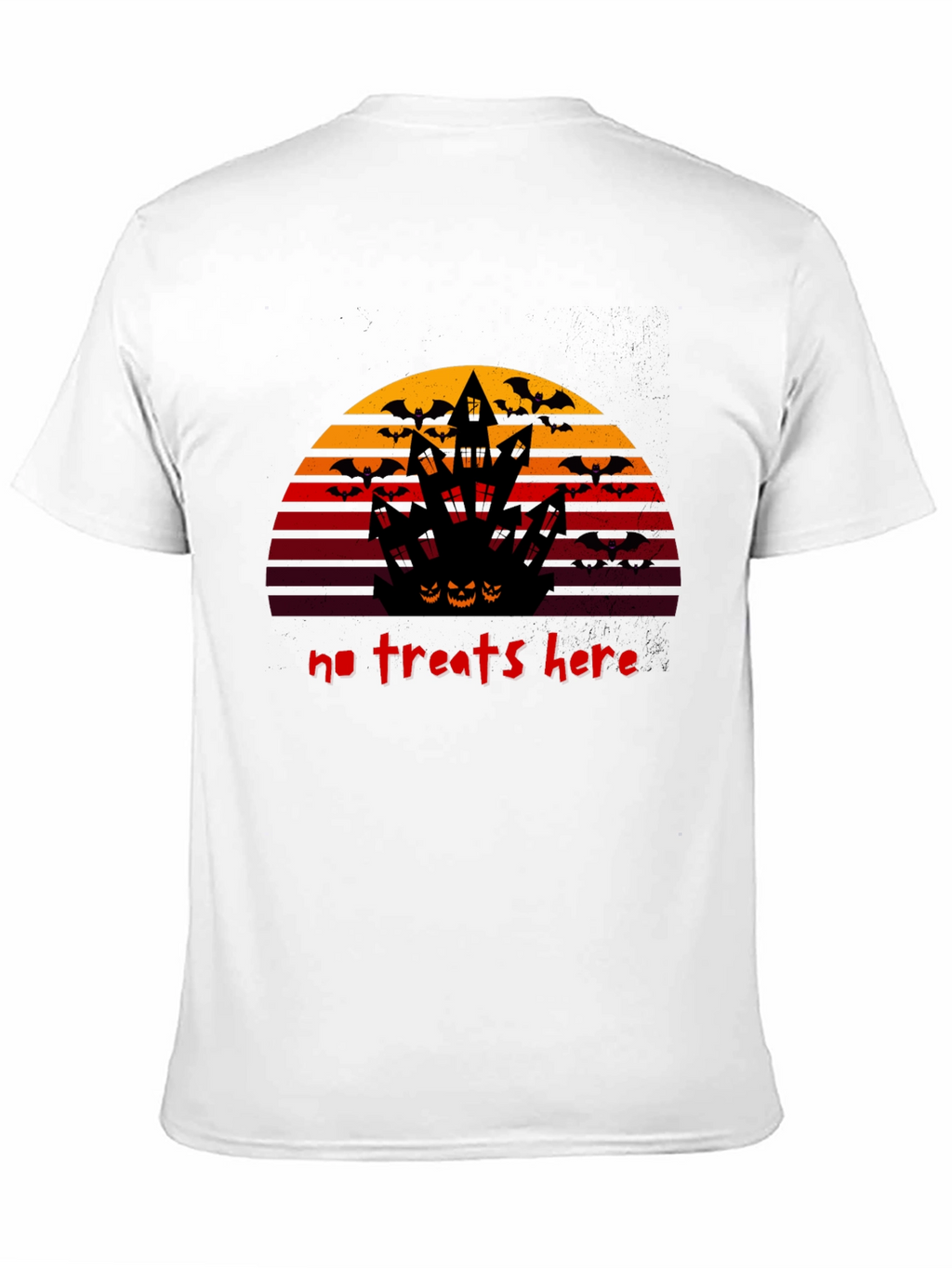 Halloween No Treats Here Graphic T-Shirt
