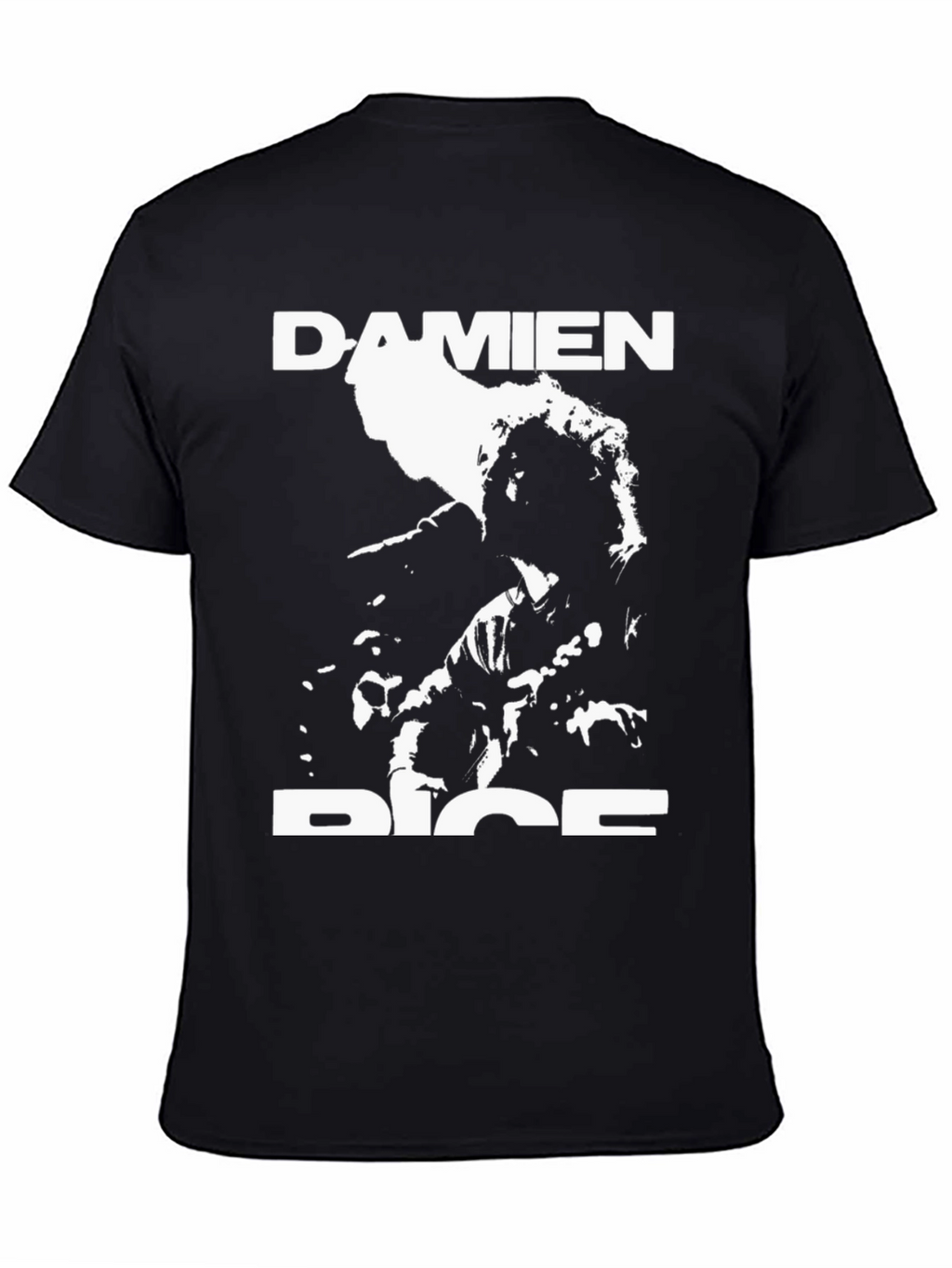 Damien Rice Black Graphic Tee - Music Fan Apparel