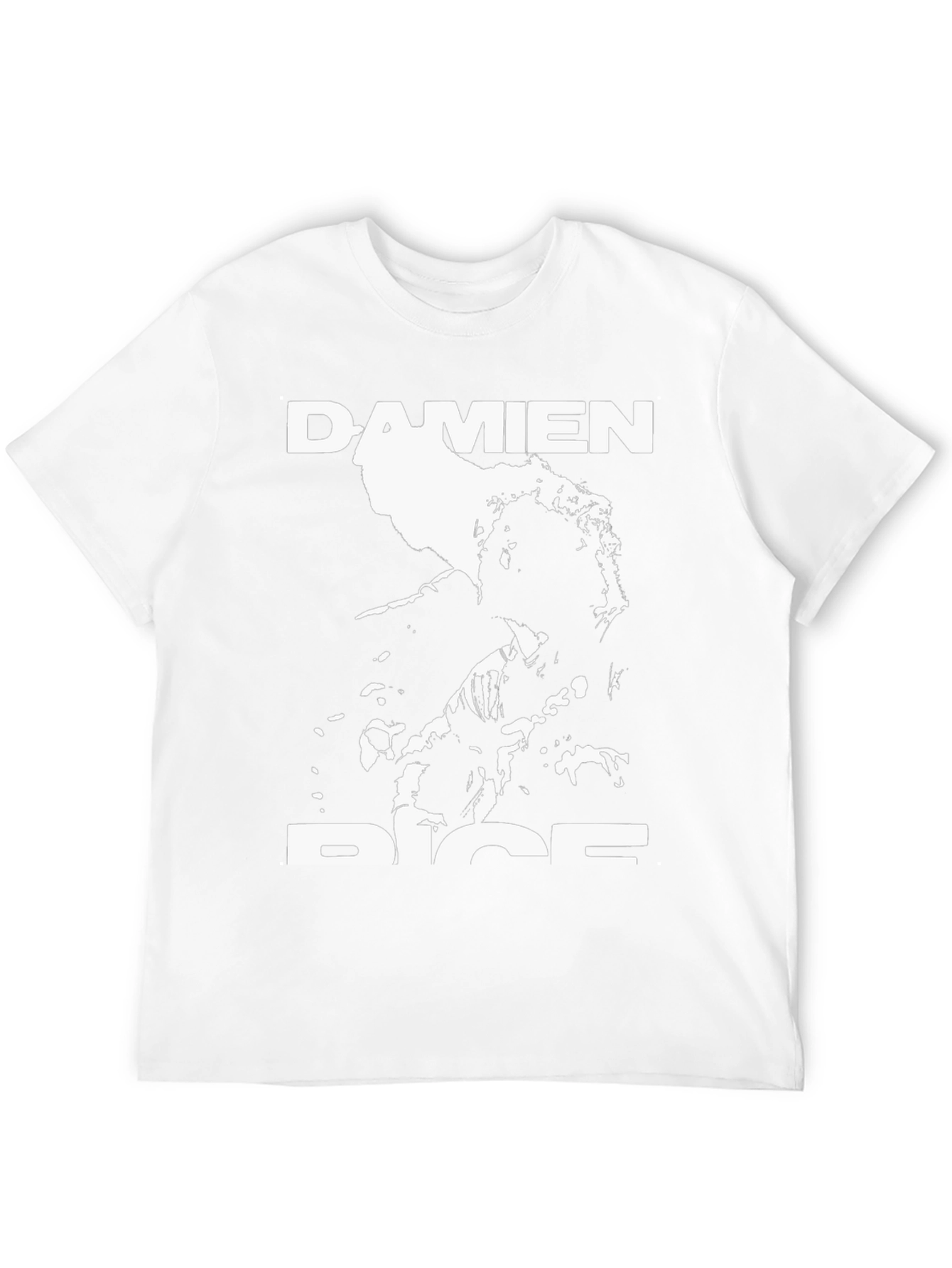 Damien Rice Black Graphic Tee - Music Fan Apparel