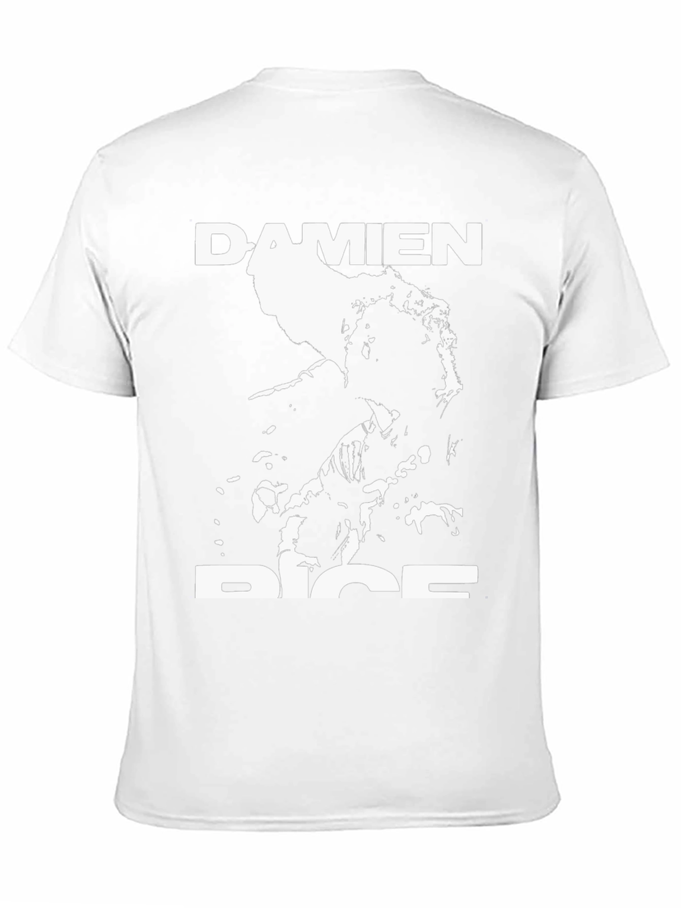 Damien Rice Black Graphic Tee - Music Fan Apparel