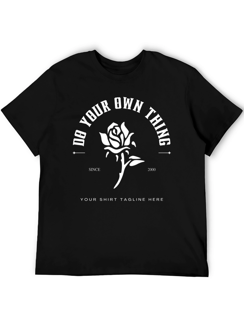 Do Your Own Thing Rose Graphic Tee