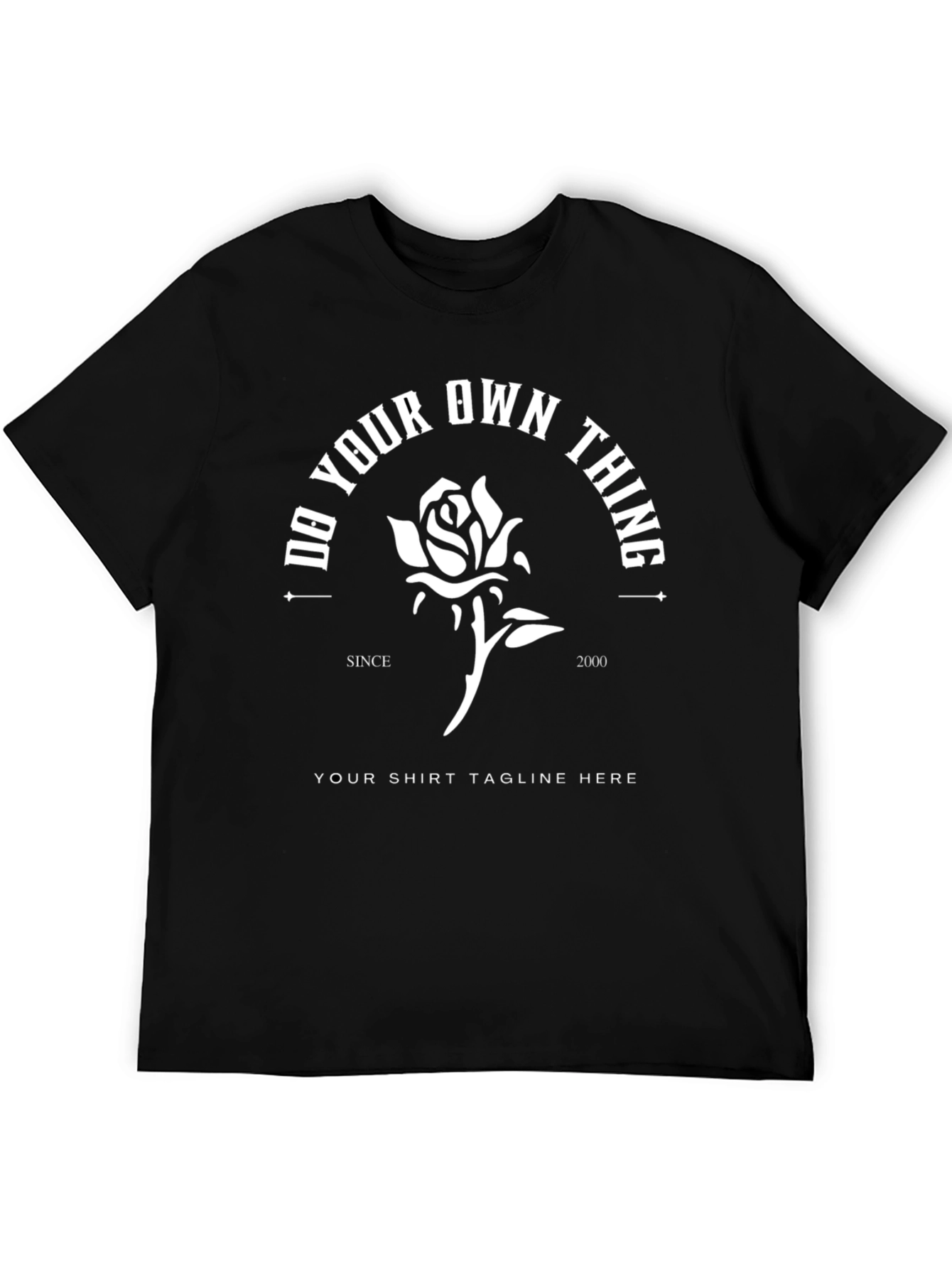Do Your Own Thing Rose Graphic Tee