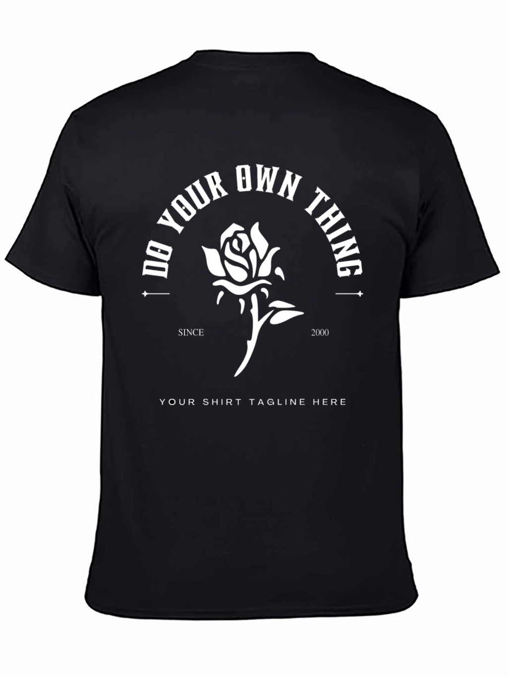 Do Your Own Thing Rose Graphic Tee