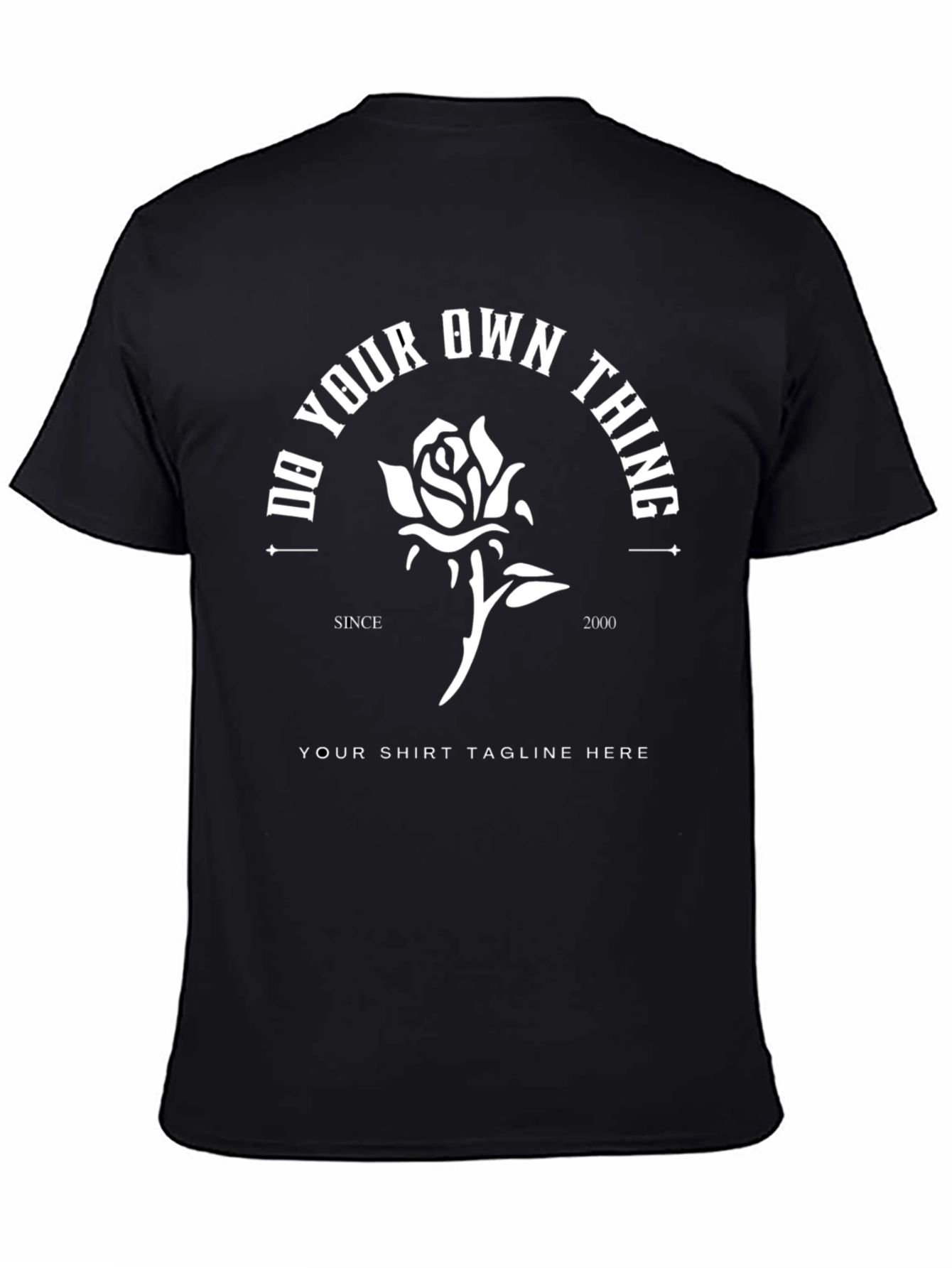 Do Your Own Thing Rose Graphic Tee