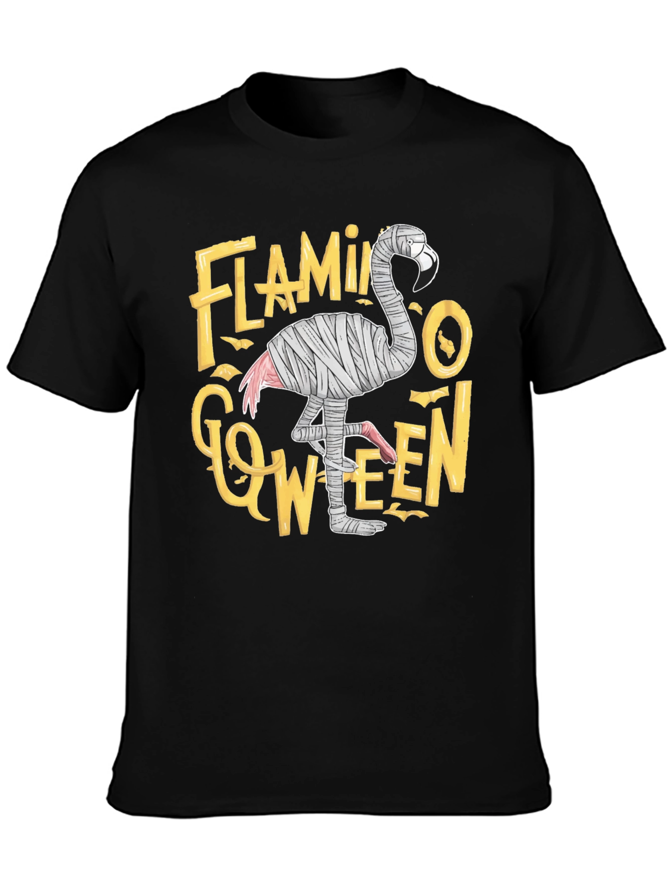Flamingo-ween Halloween T-Shirt