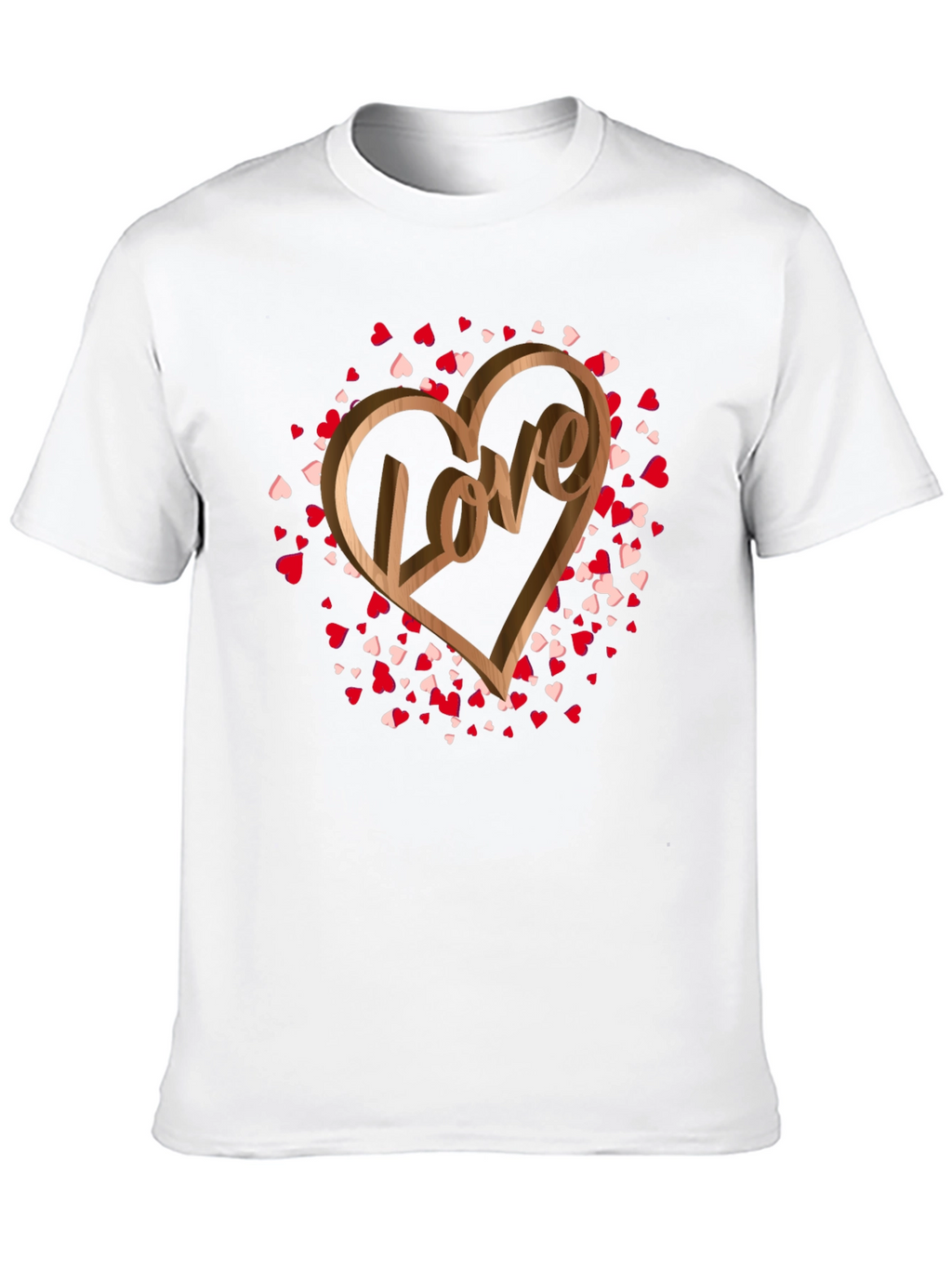 Love Heart Graphic T-Shirt