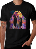 Cosmic Gecko Moon T-Shirt