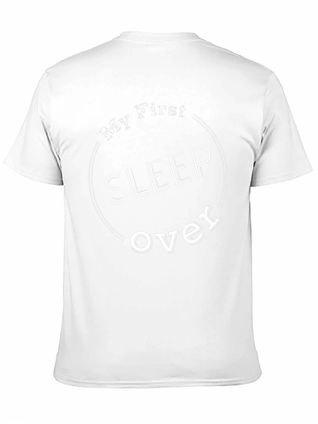 My First Sleepover T-Shirt Funny New Dad Tee