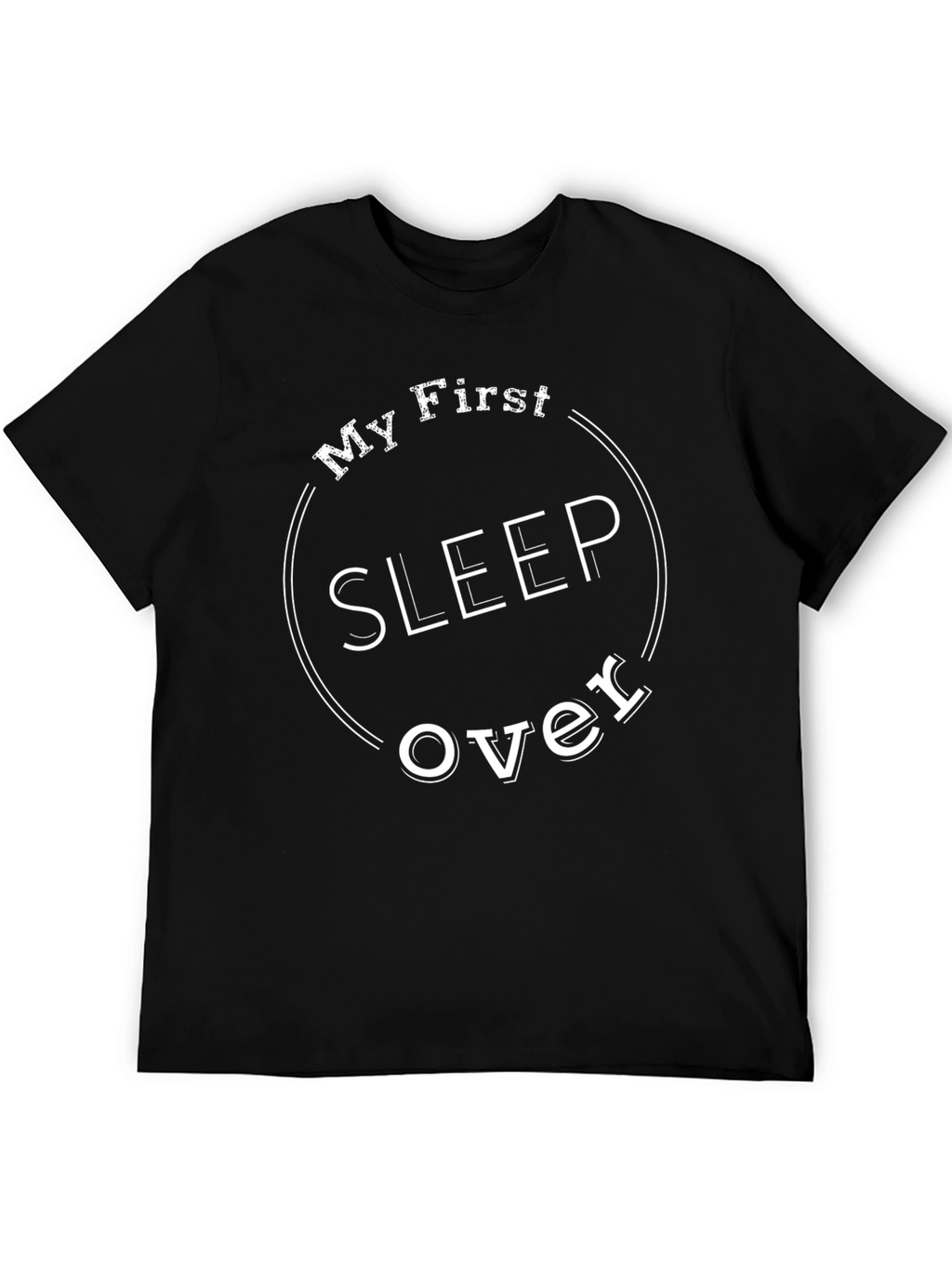 My First Sleepover T-Shirt Funny New Dad Tee