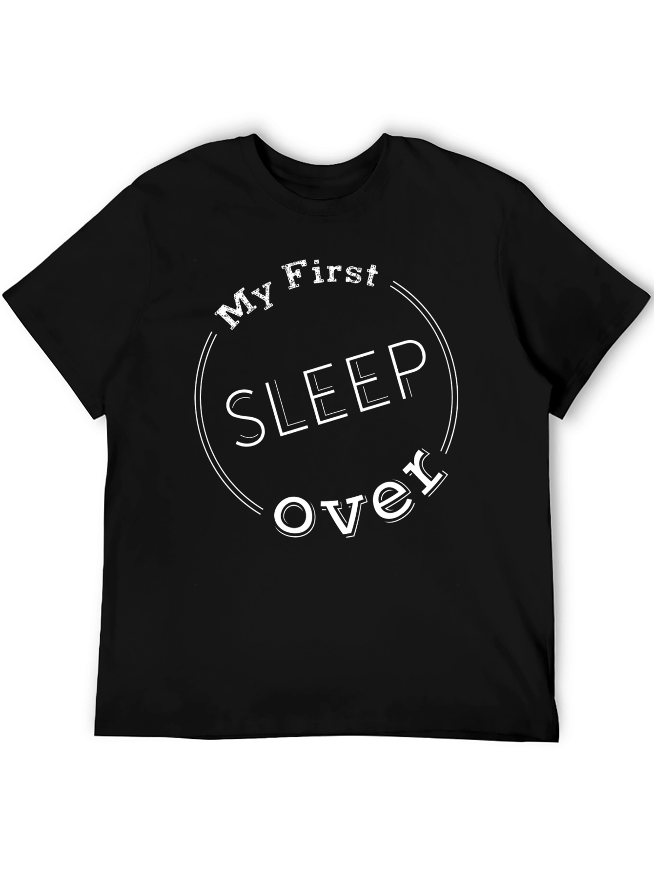 My First Sleepover T-Shirt Funny New Dad Tee