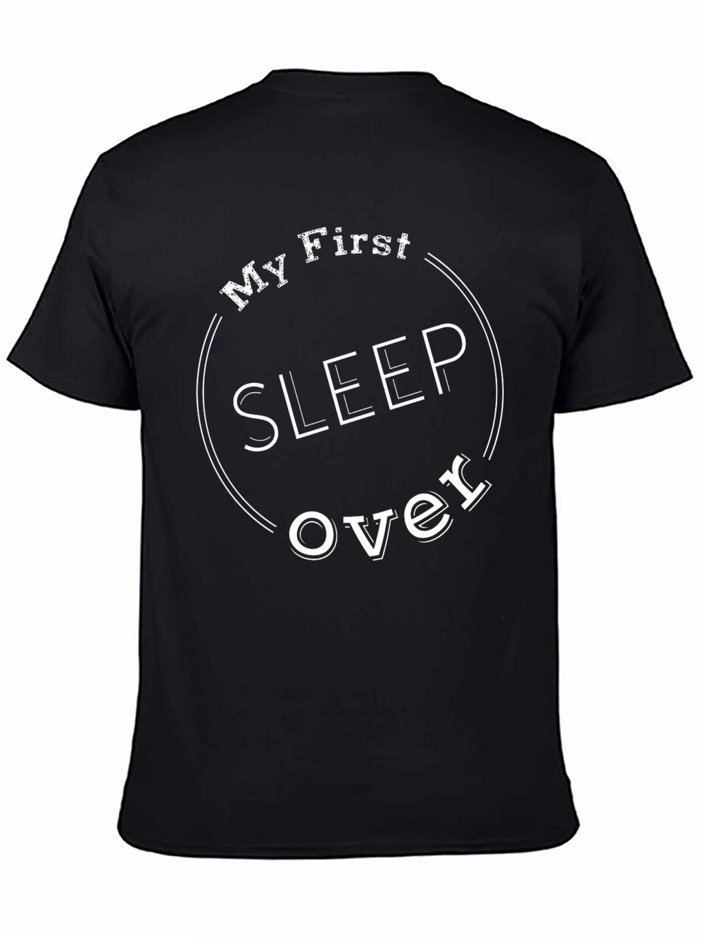 My First Sleepover T-Shirt Funny New Dad Tee