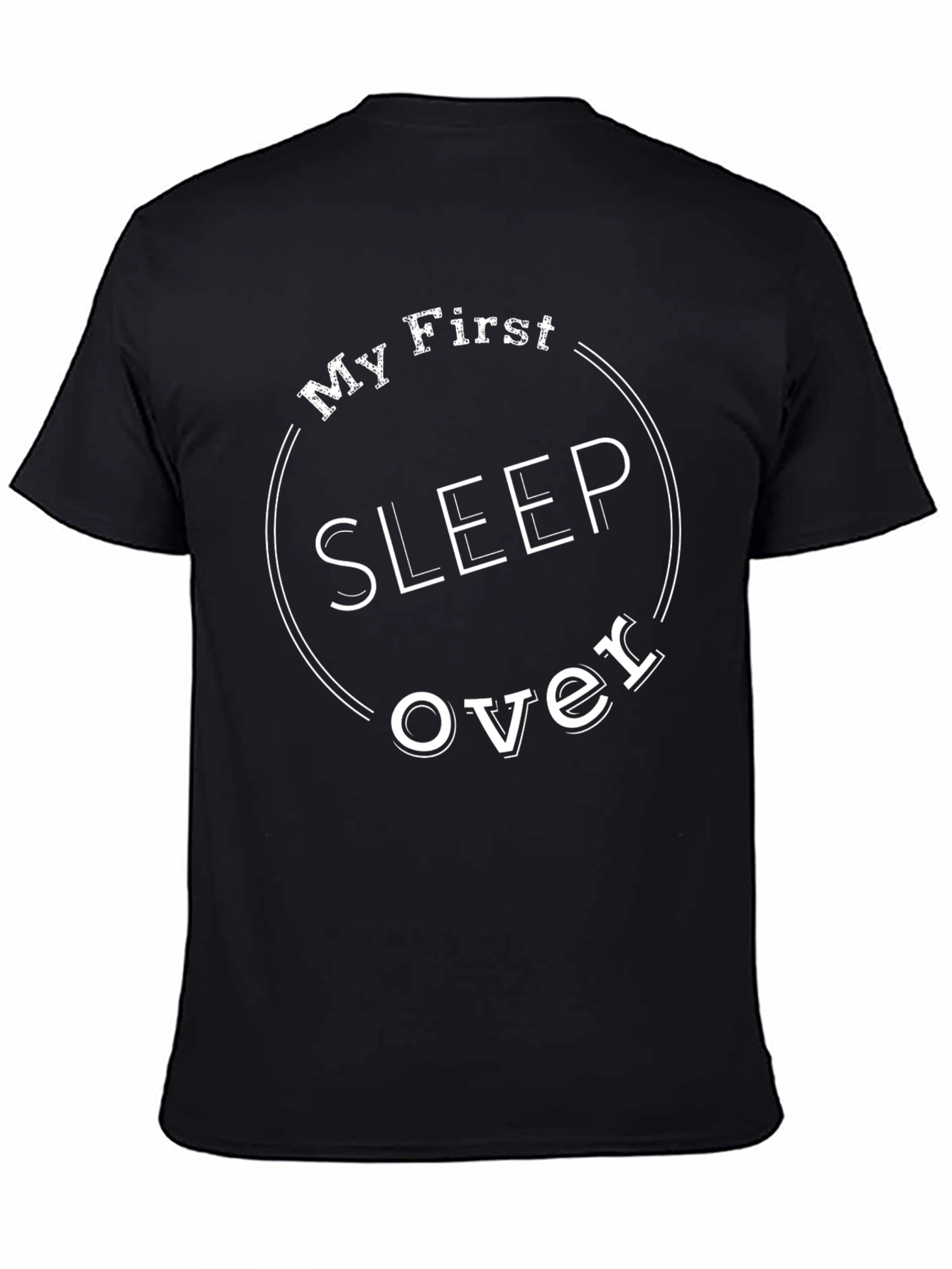 My First Sleepover T-Shirt Funny New Dad Tee