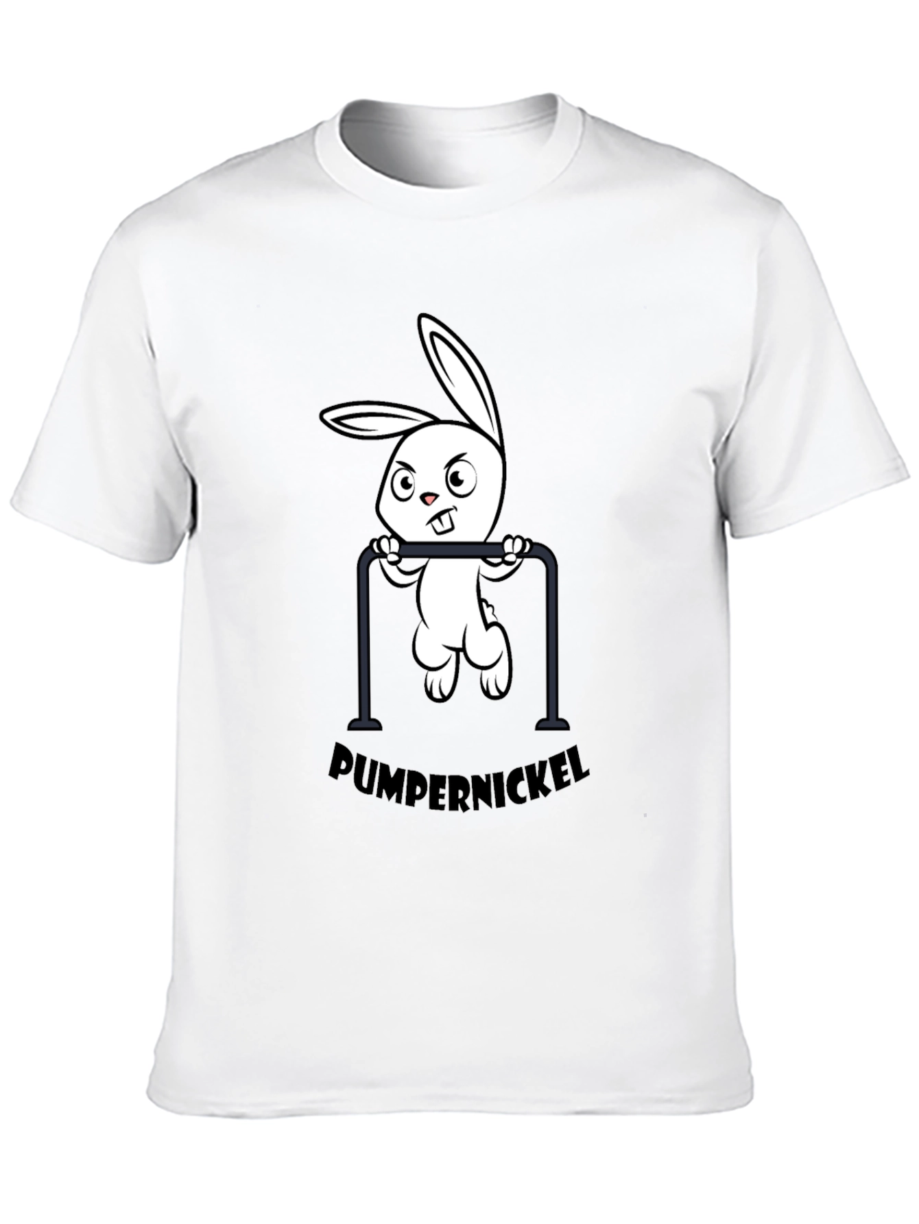 Pumpernickel Bunny Pull-Up T-Shirt