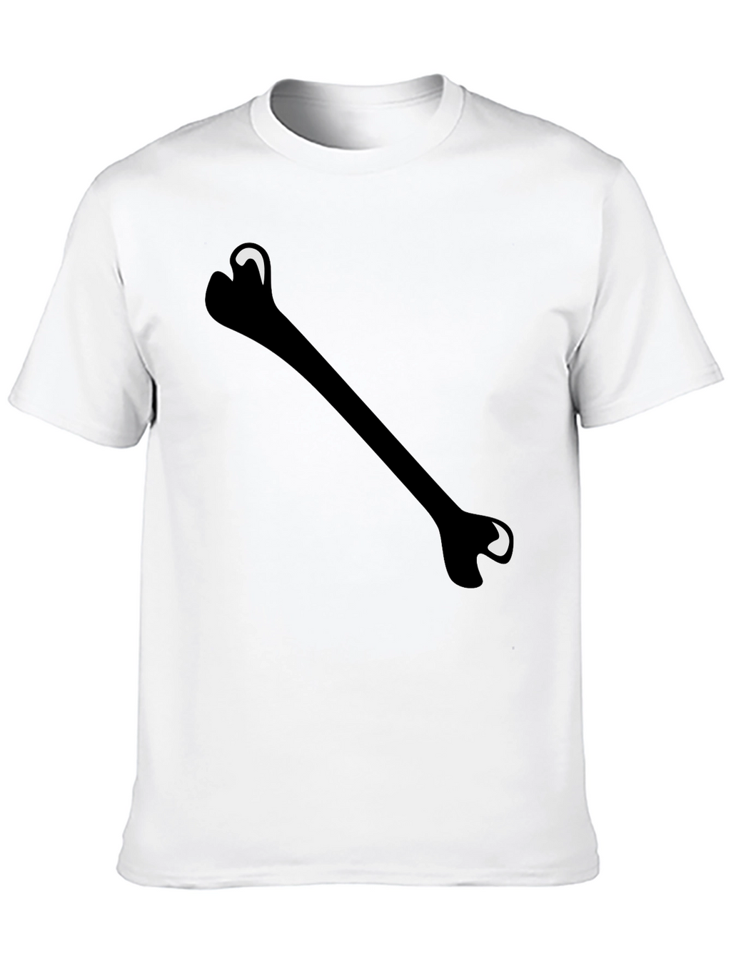 Bone Graphic Black T-Shirt